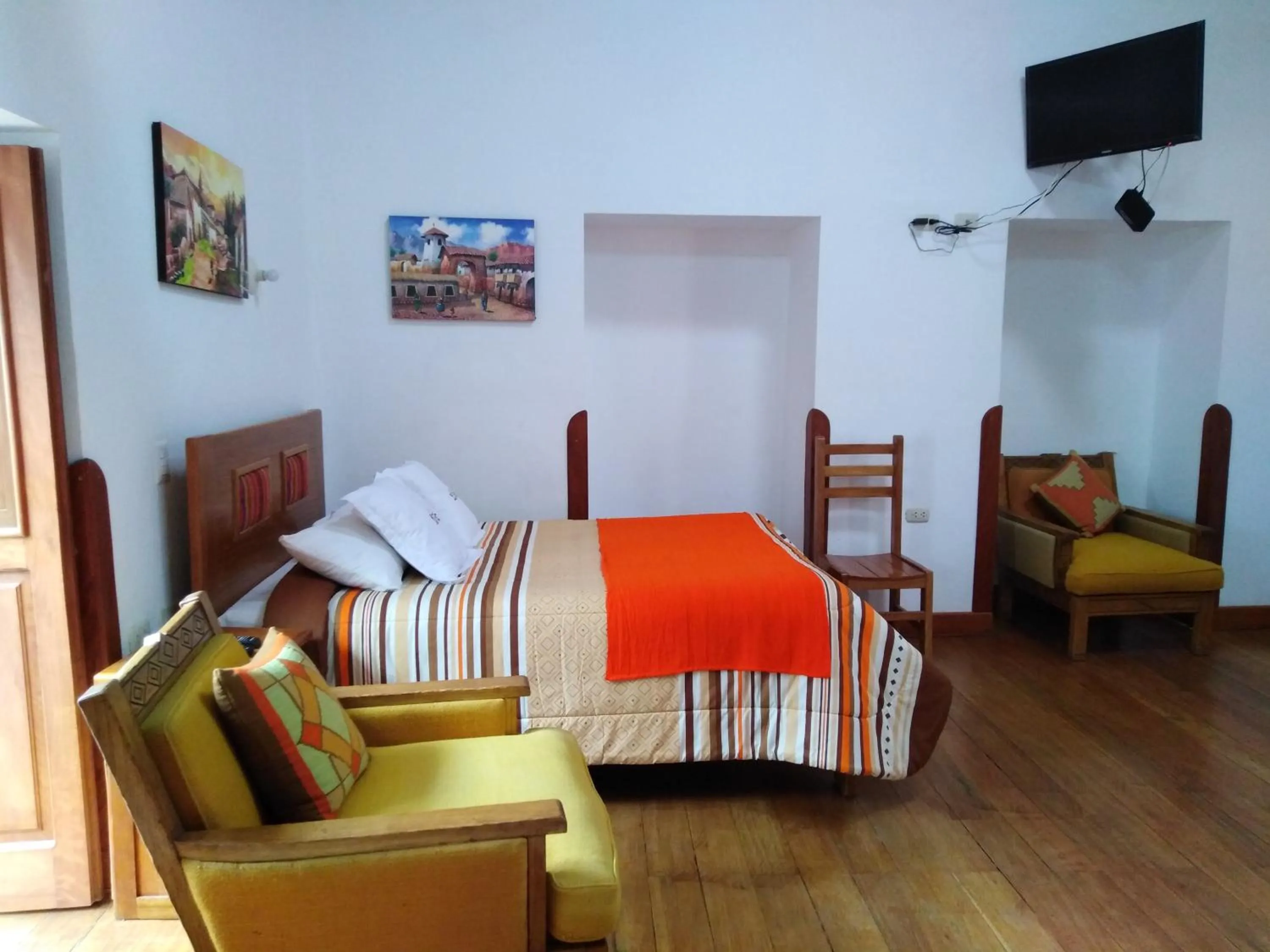 Bed in Casa San Pedro Cusco