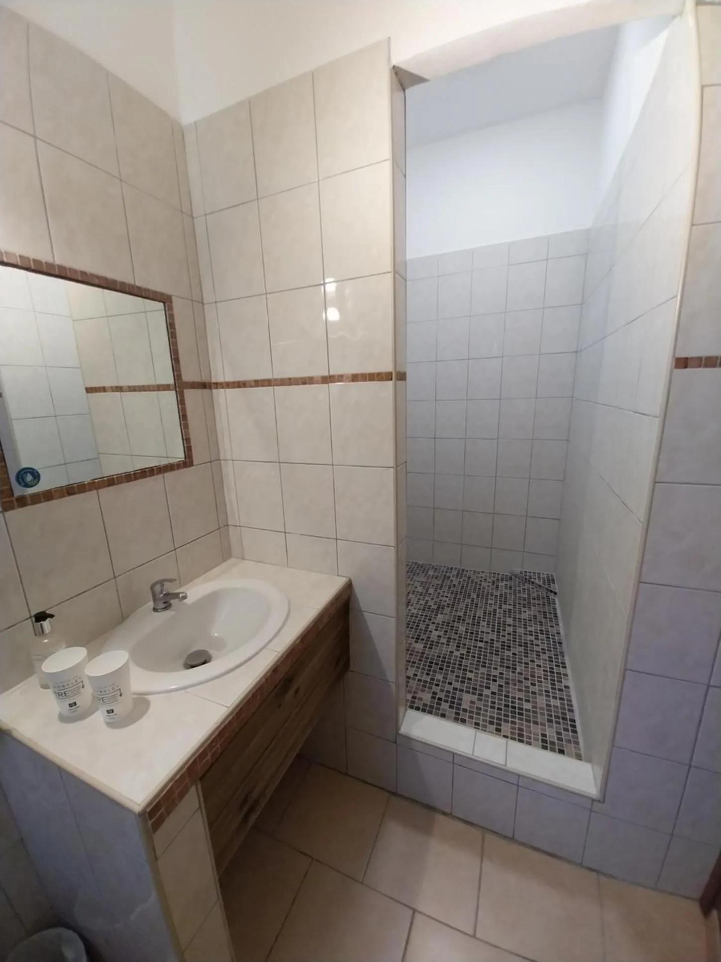 Bathroom in Hôtel Padolo