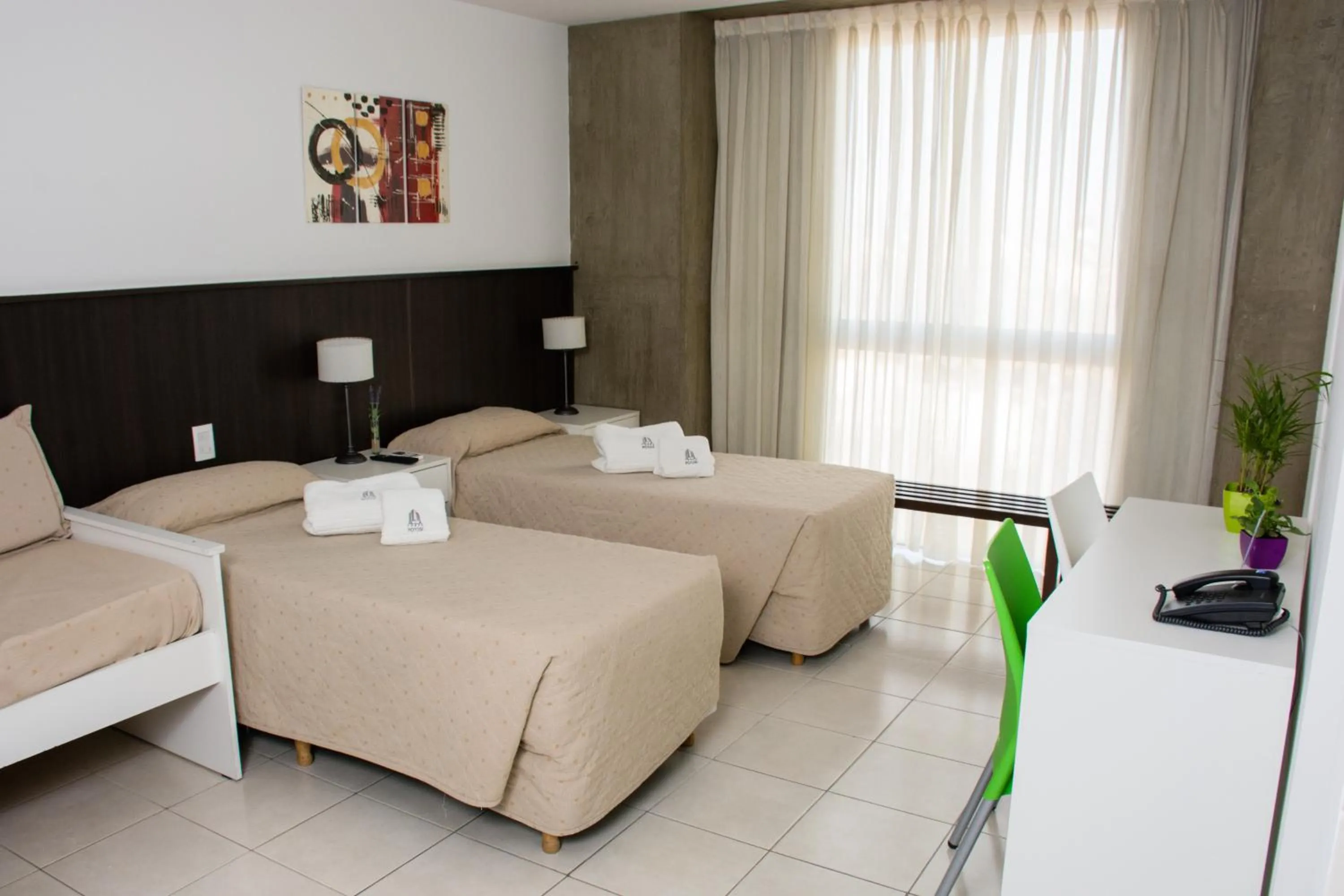 Bed in Torre Potosi Departamentos