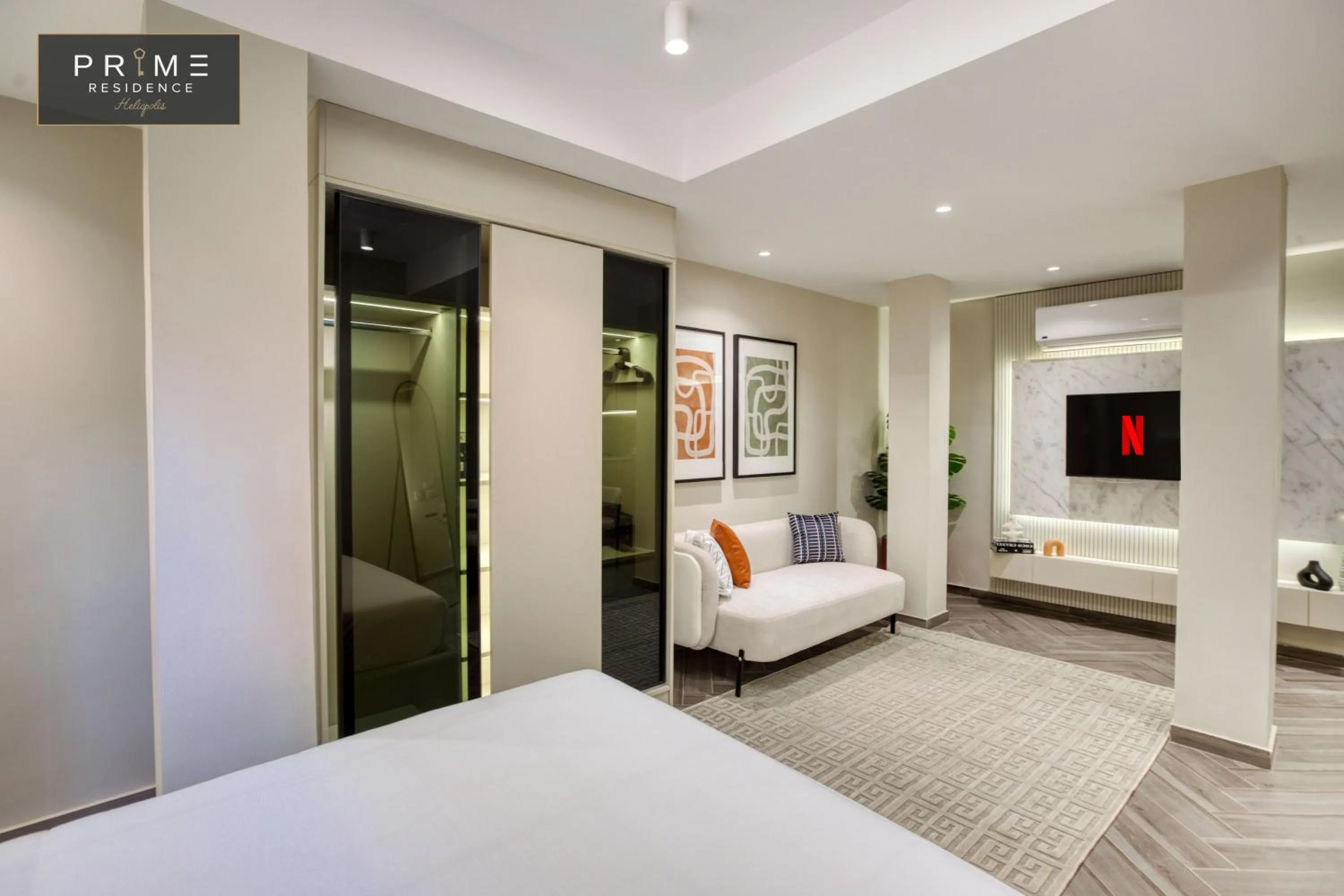 Bed in Prime Residence Heliopolis