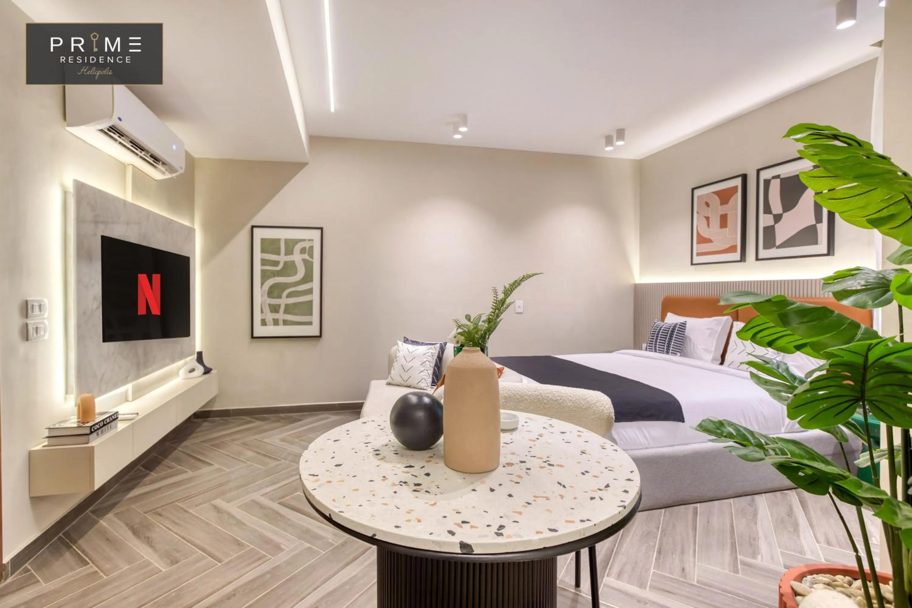 TV and multimedia, Bed in Prime Residence Heliopolis