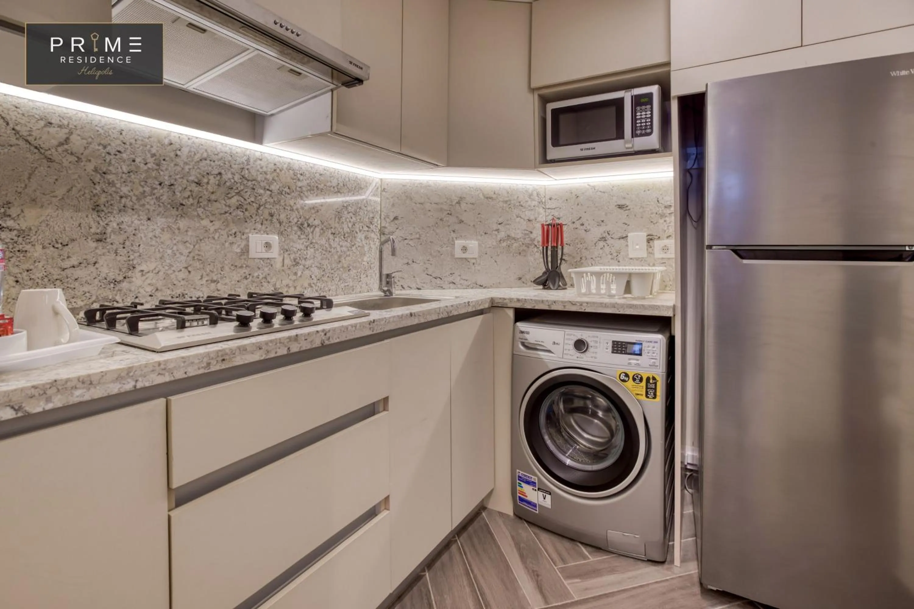 Kitchen or kitchenette in Prime Residence Heliopolis