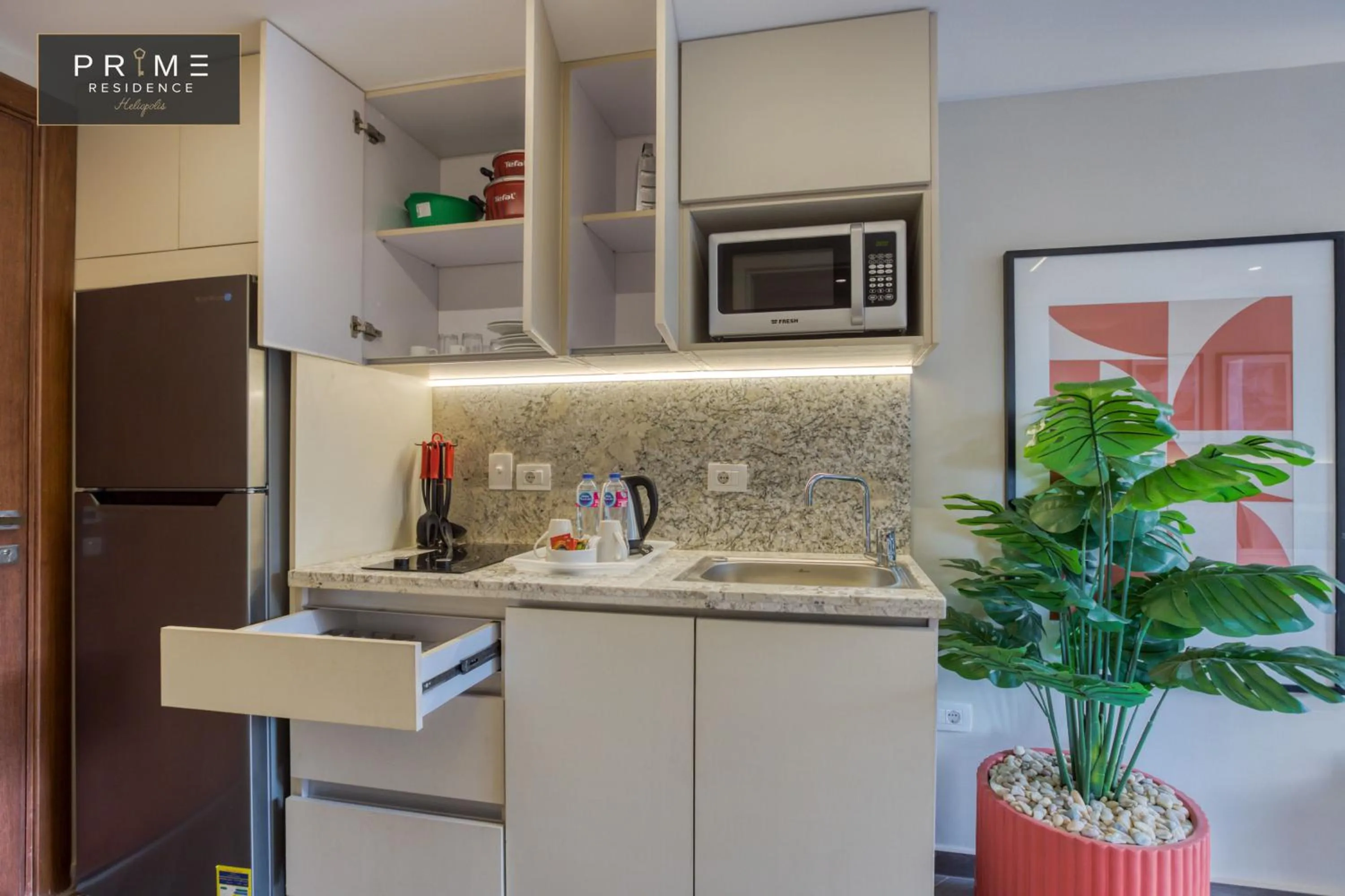 Kitchen or kitchenette in Prime Residence Heliopolis