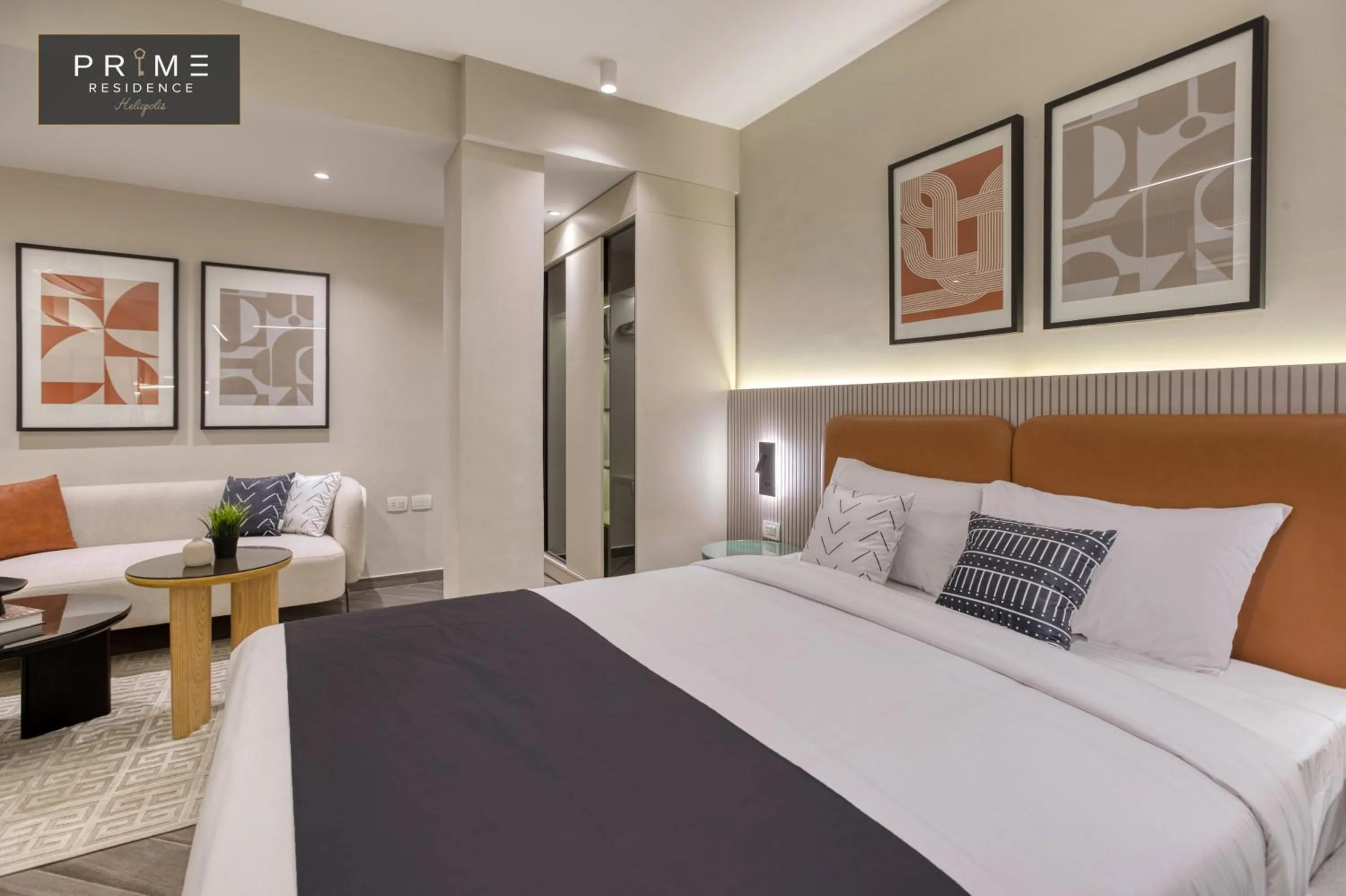 Bed in Prime Residence Heliopolis