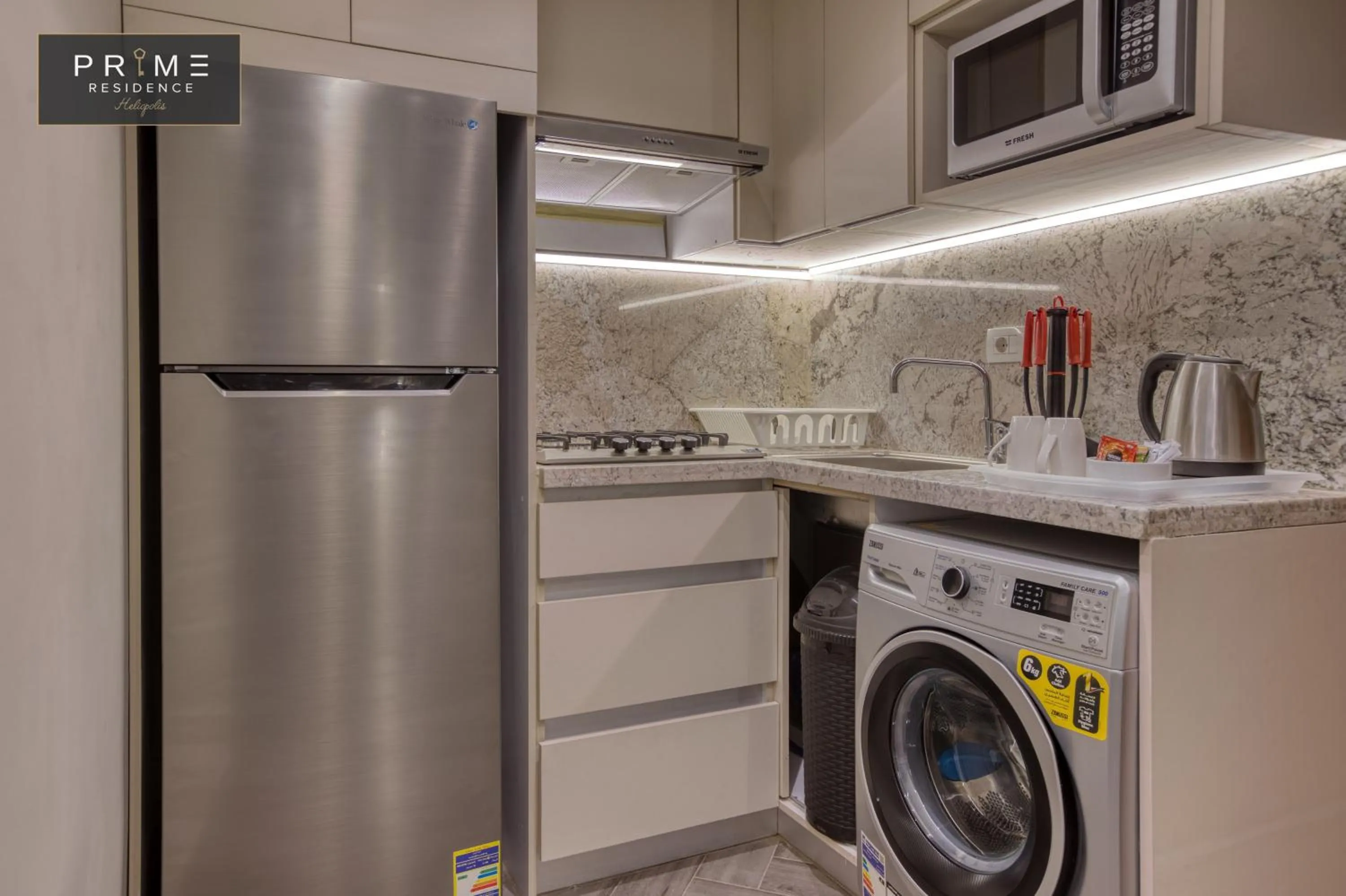 Kitchen or kitchenette in Prime Residence Heliopolis