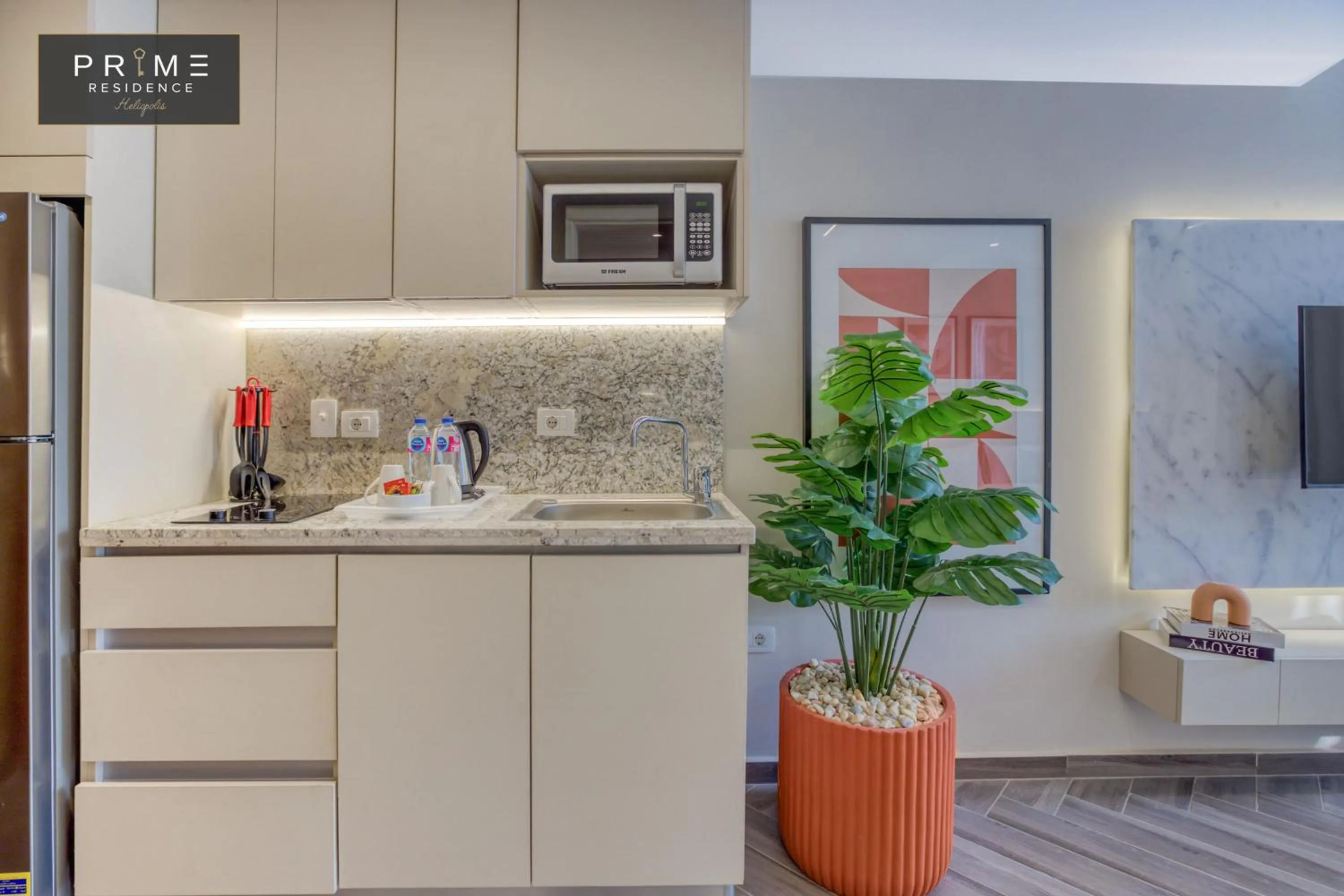 Kitchen or kitchenette in Prime Residence Heliopolis