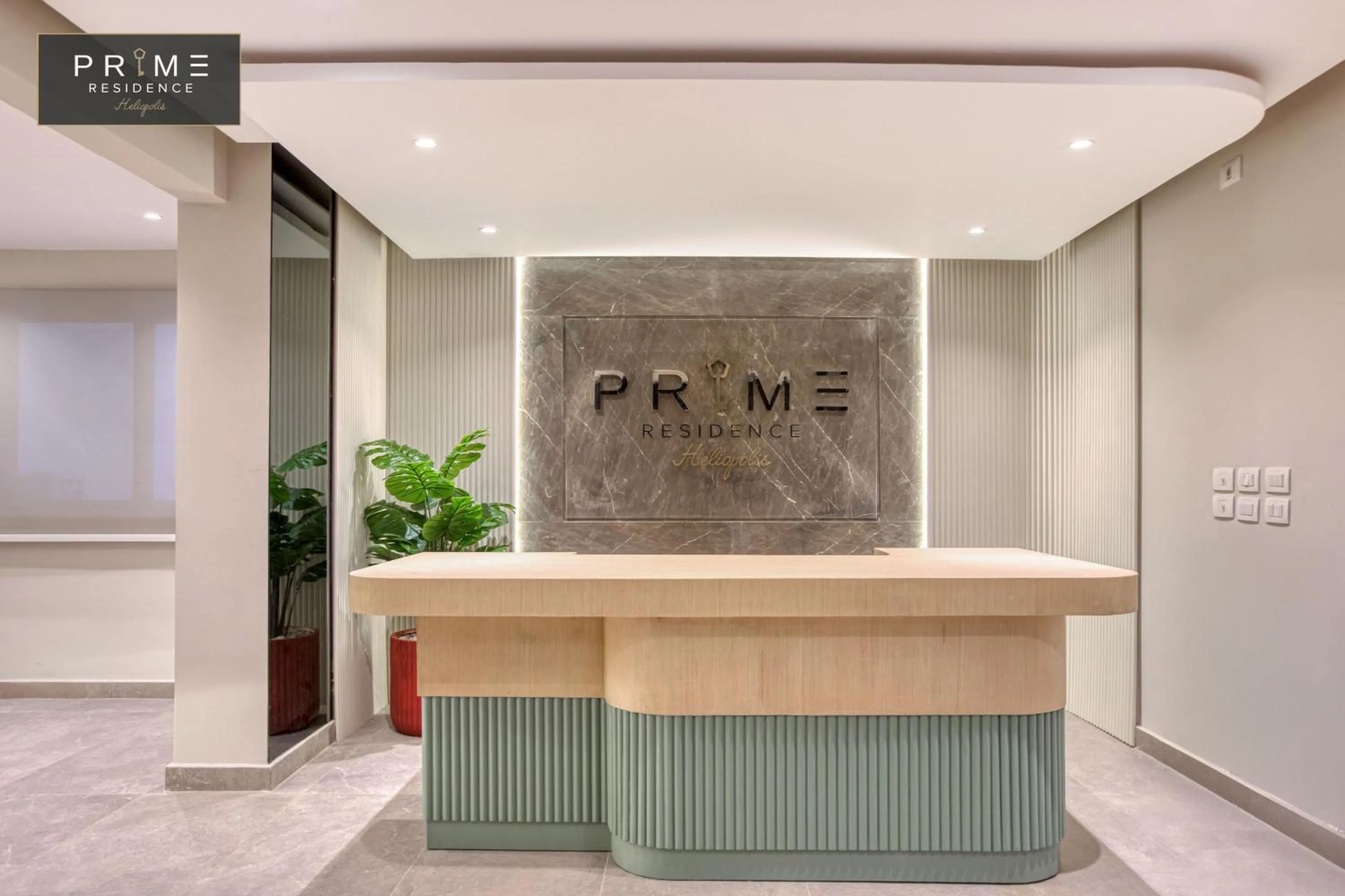 Property logo or sign in Prime Residence Heliopolis