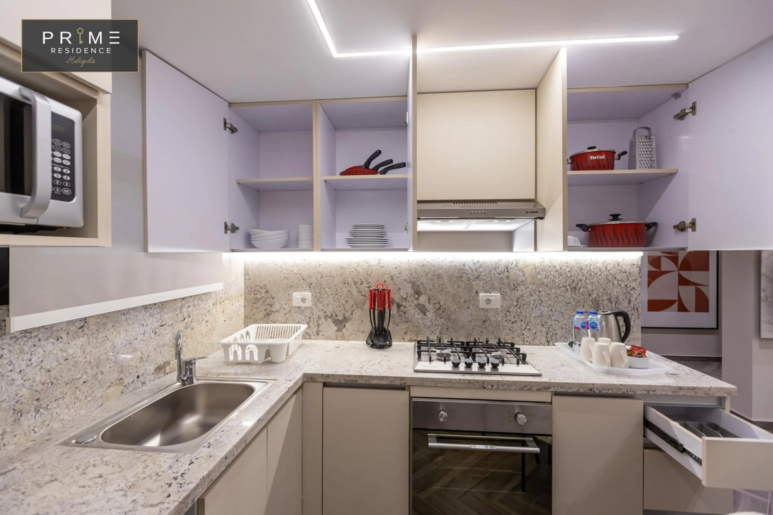 Kitchen or kitchenette in Prime Residence Heliopolis