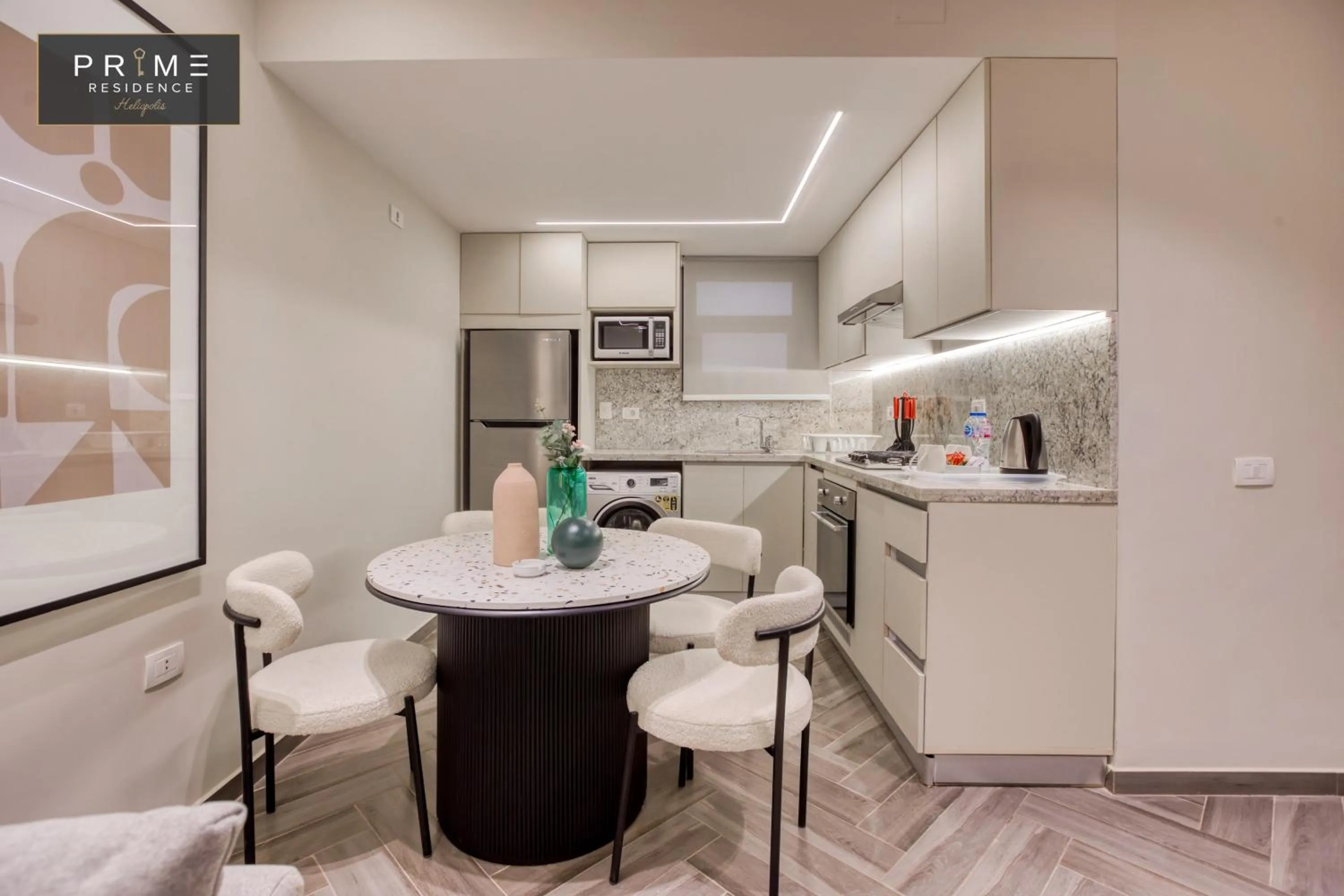 Kitchen or kitchenette in Prime Residence Heliopolis