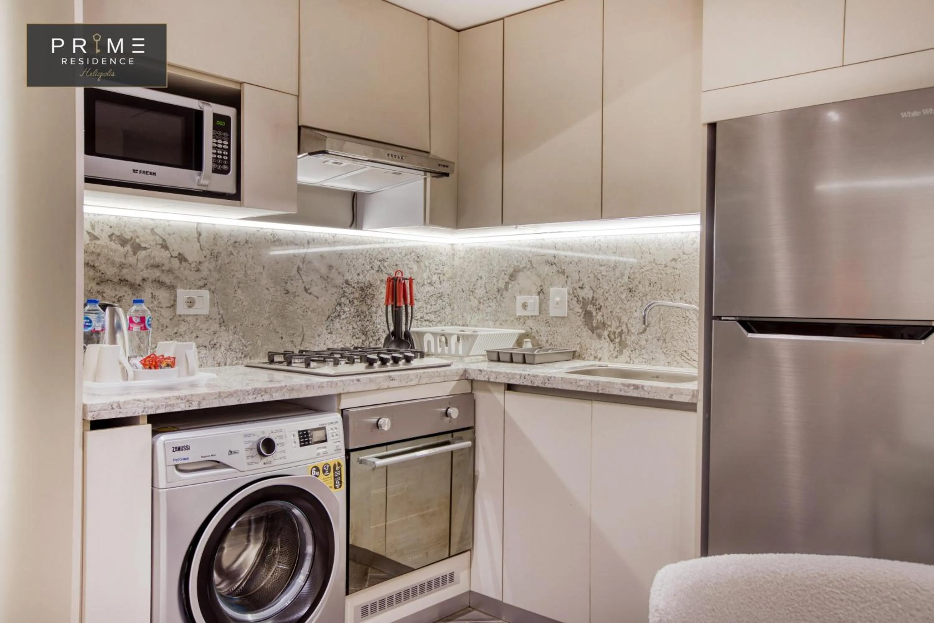 Kitchen or kitchenette in Prime Residence Heliopolis