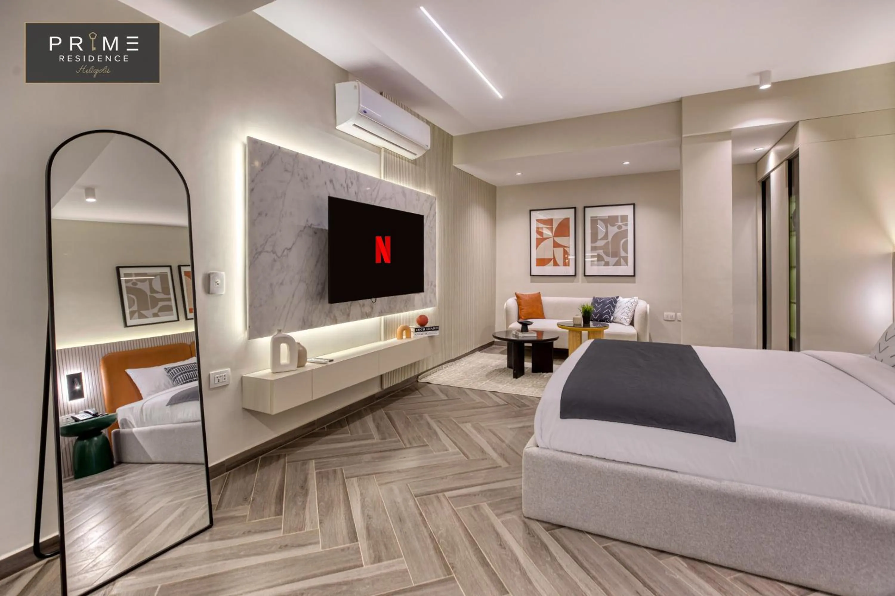 Bed in Prime Residence Heliopolis