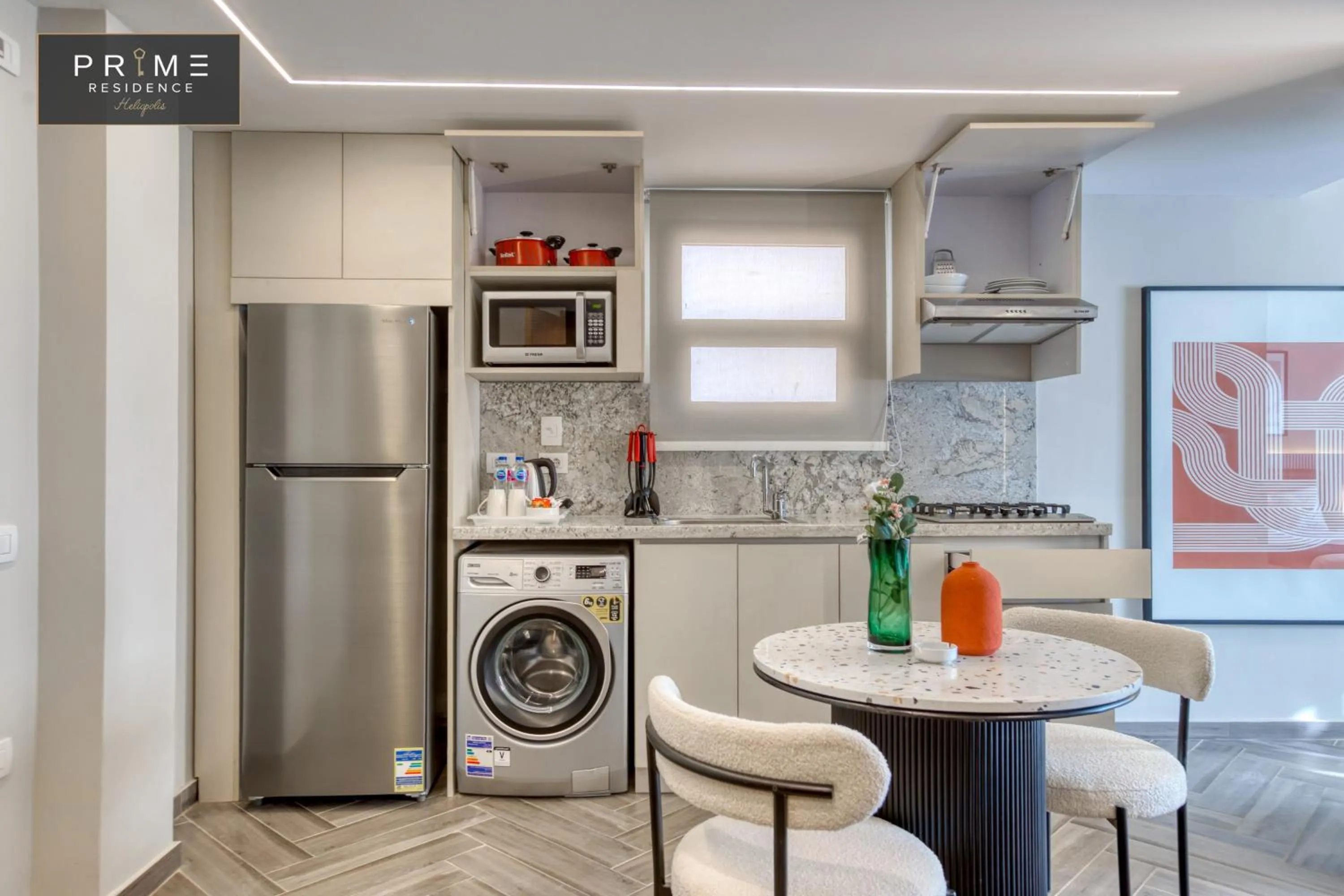 Kitchen or kitchenette in Prime Residence Heliopolis