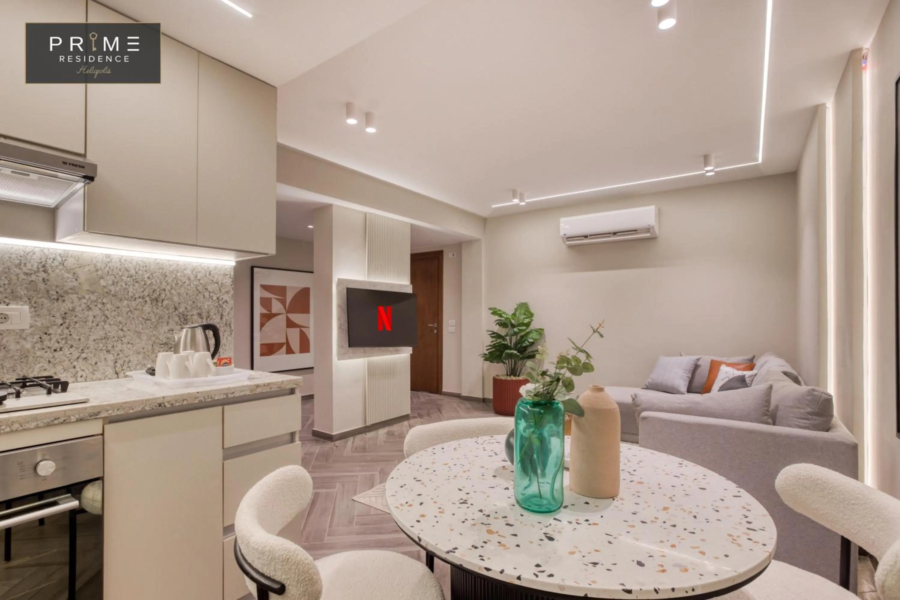 Kitchen or kitchenette in Prime Residence Heliopolis