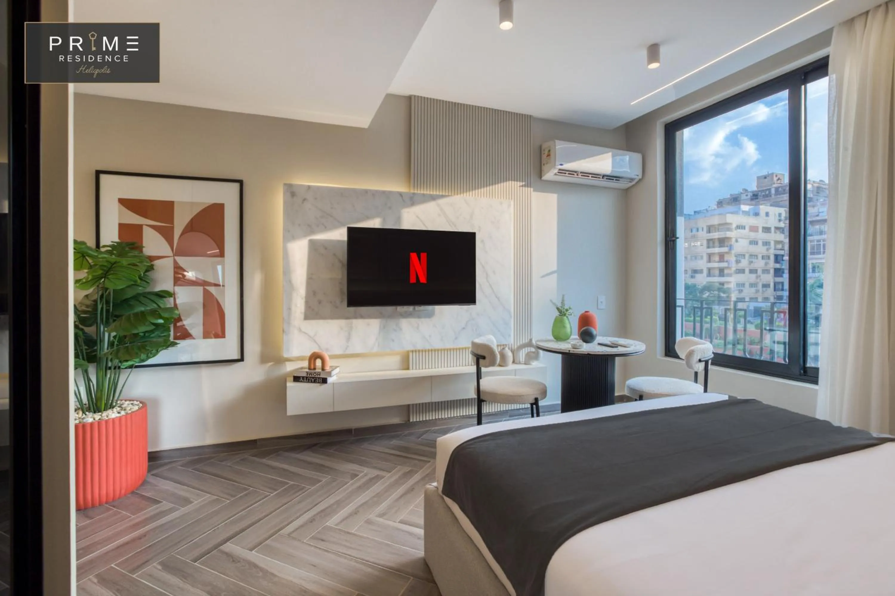 Bed in Prime Residence Heliopolis