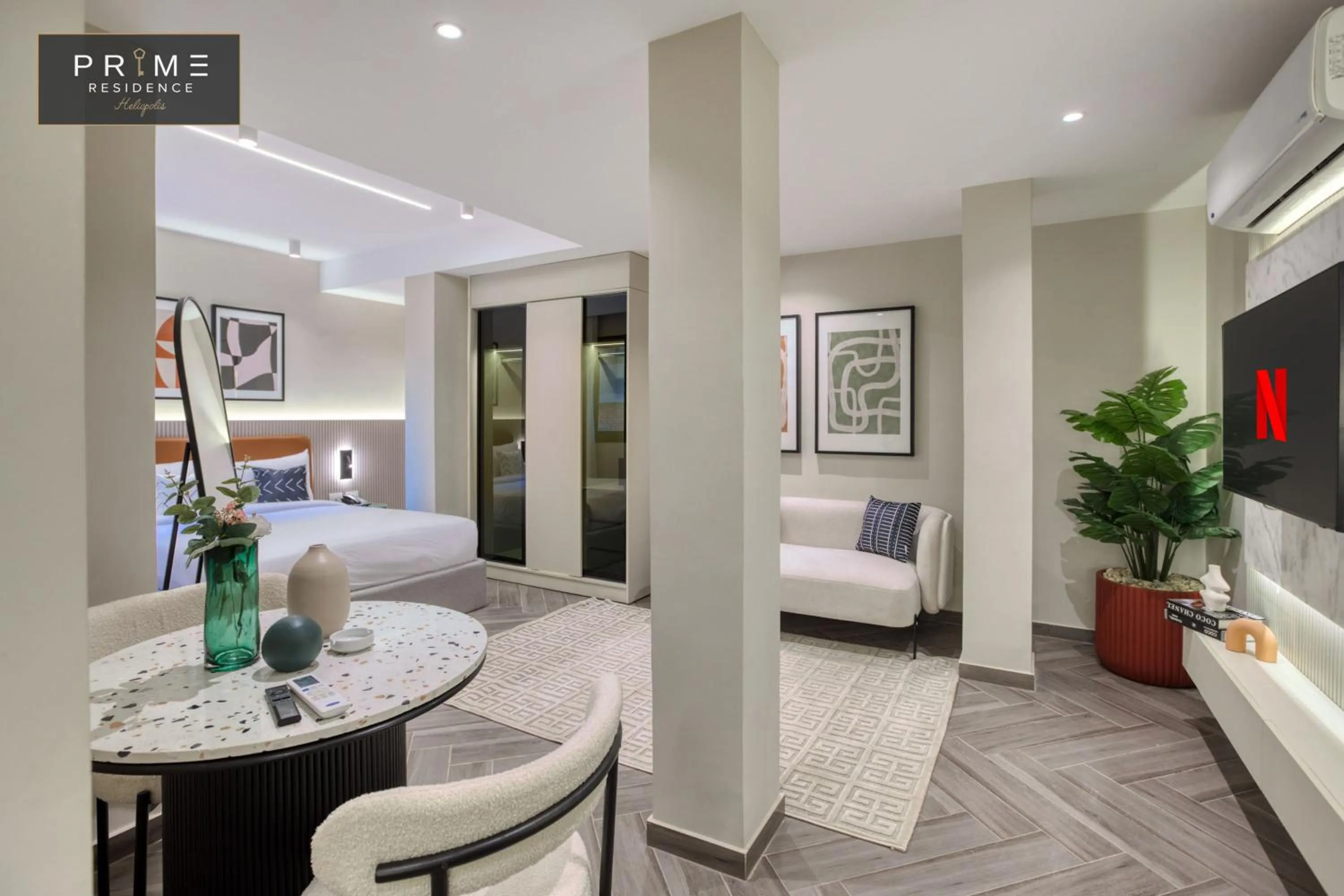 Bed in Prime Residence Heliopolis