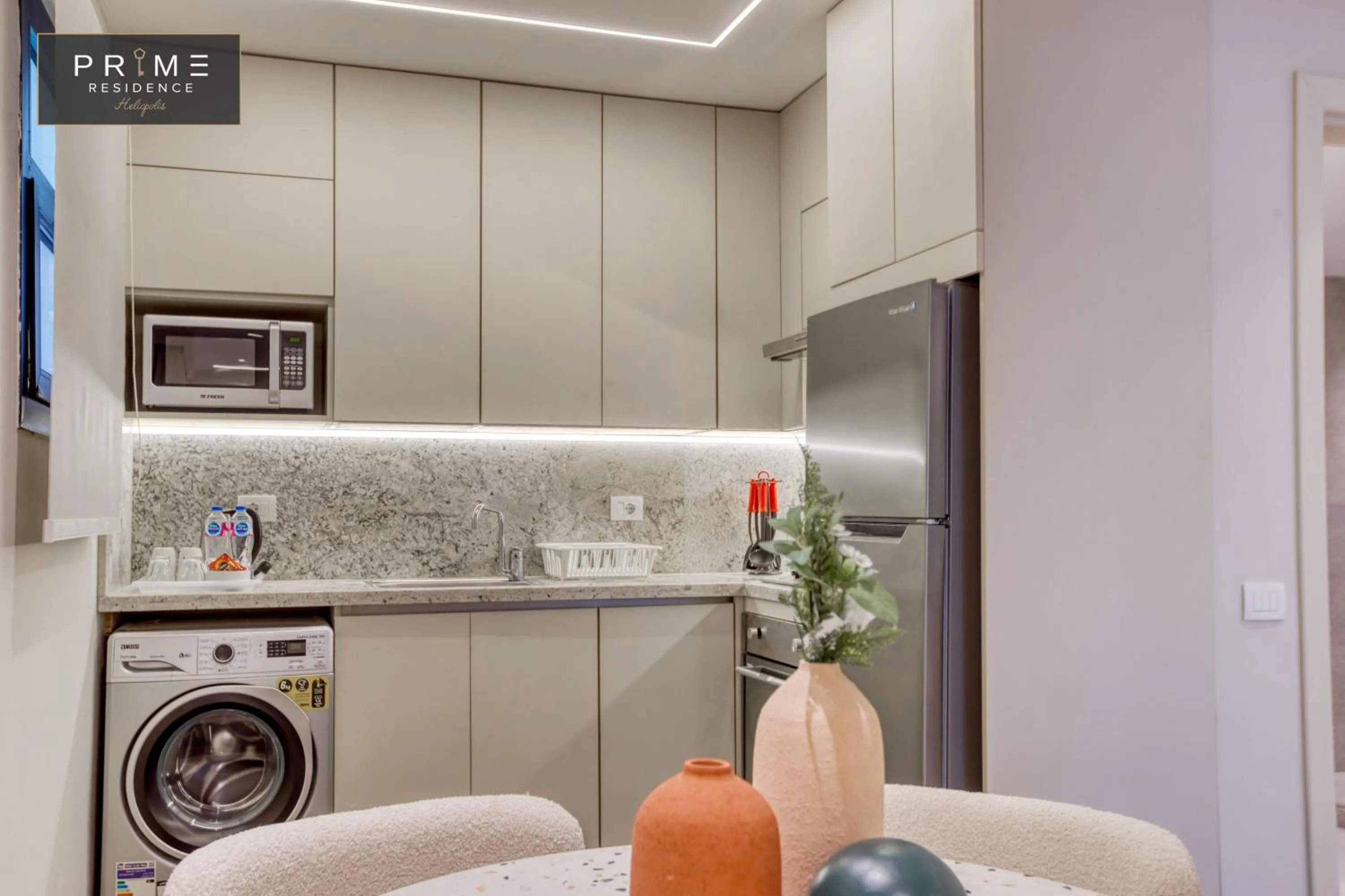 Kitchen or kitchenette in Prime Residence Heliopolis