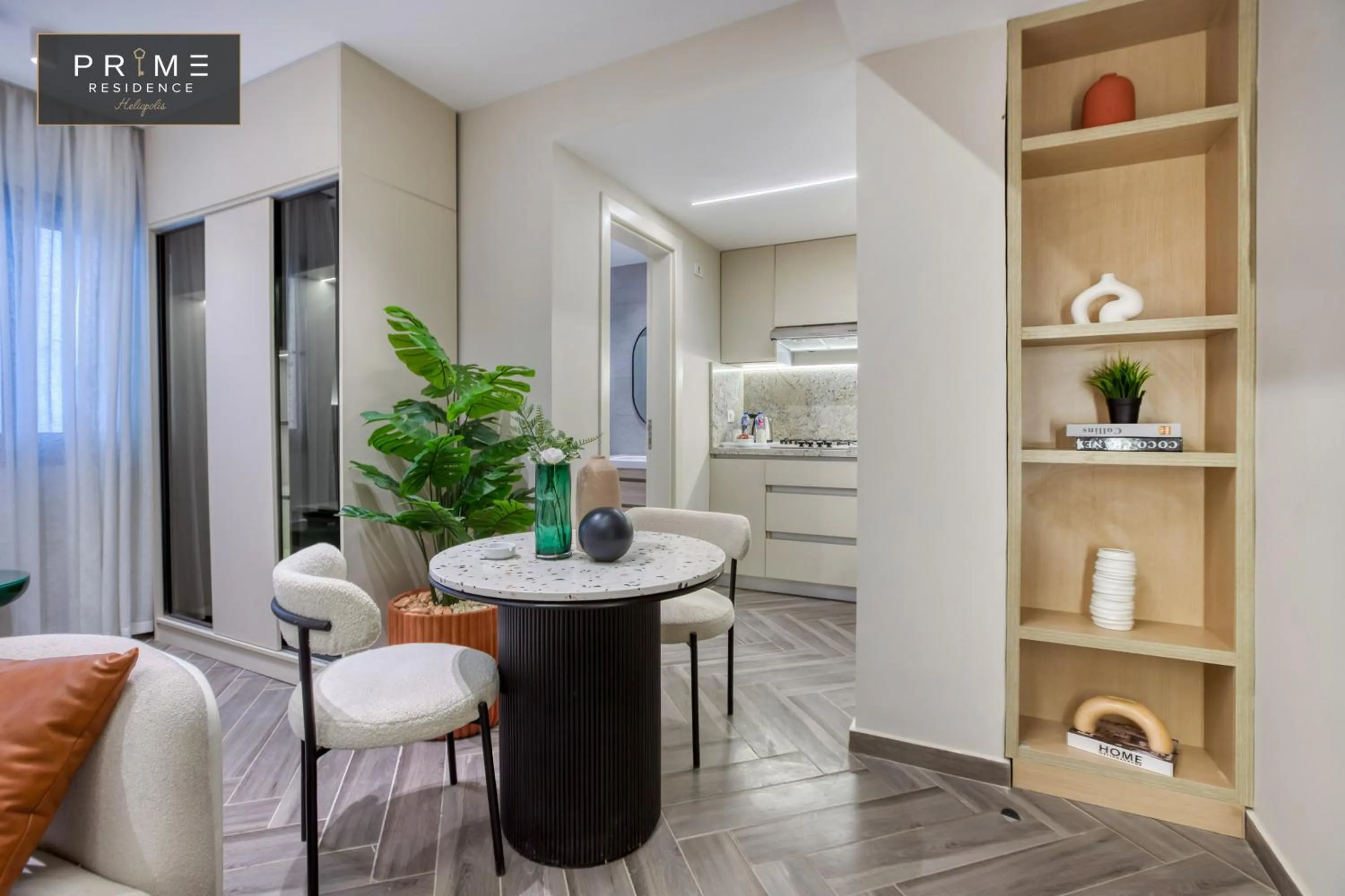 Seating area in Prime Residence Heliopolis