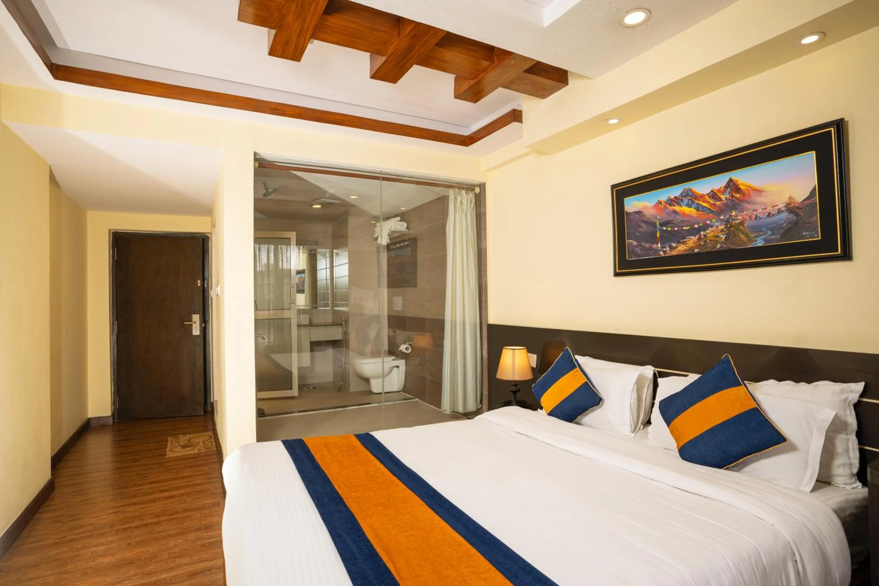 Bed in Devo Boutique Hotel