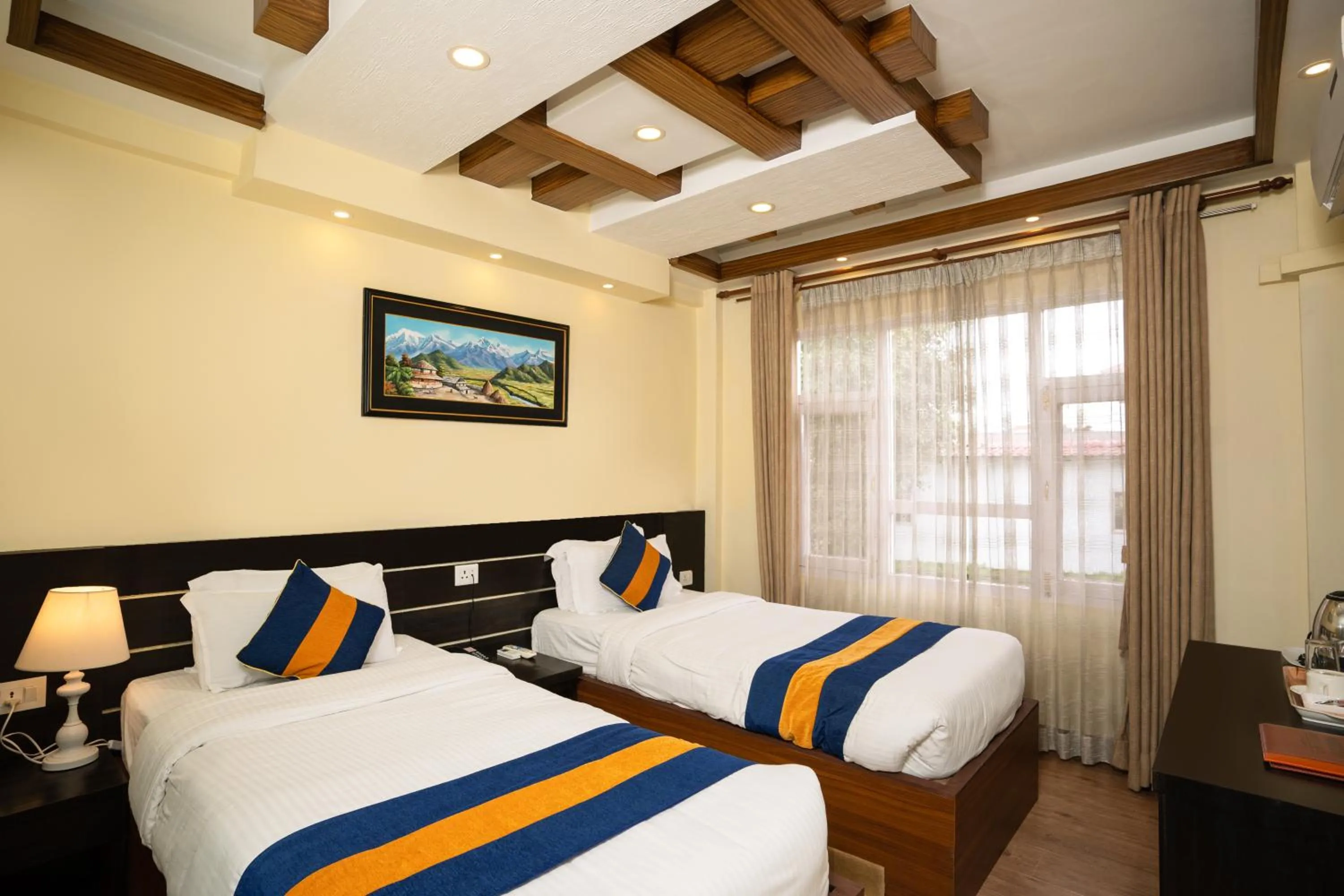 Bed in Devo Boutique Hotel