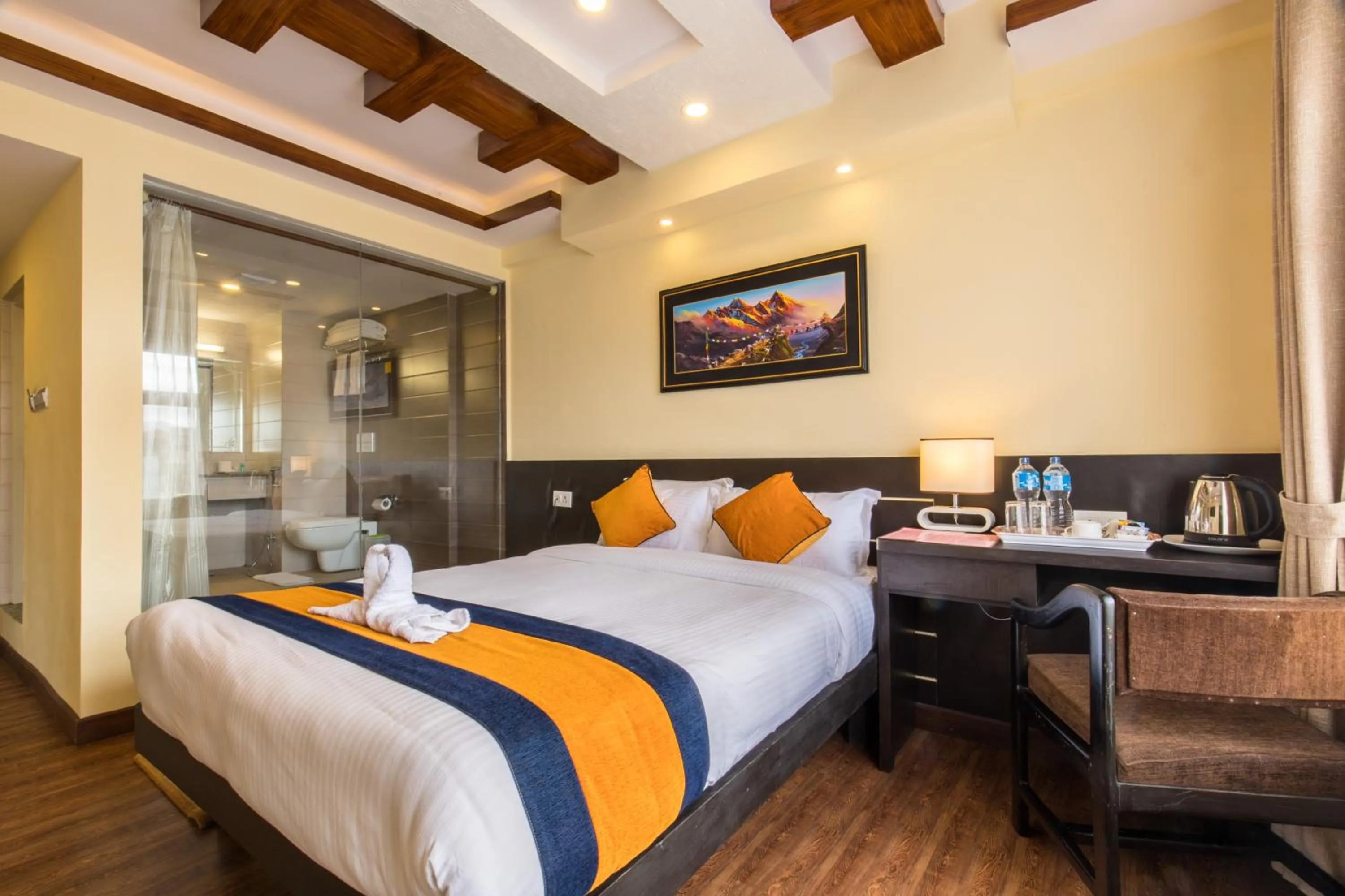 Bed in Devo Boutique Hotel