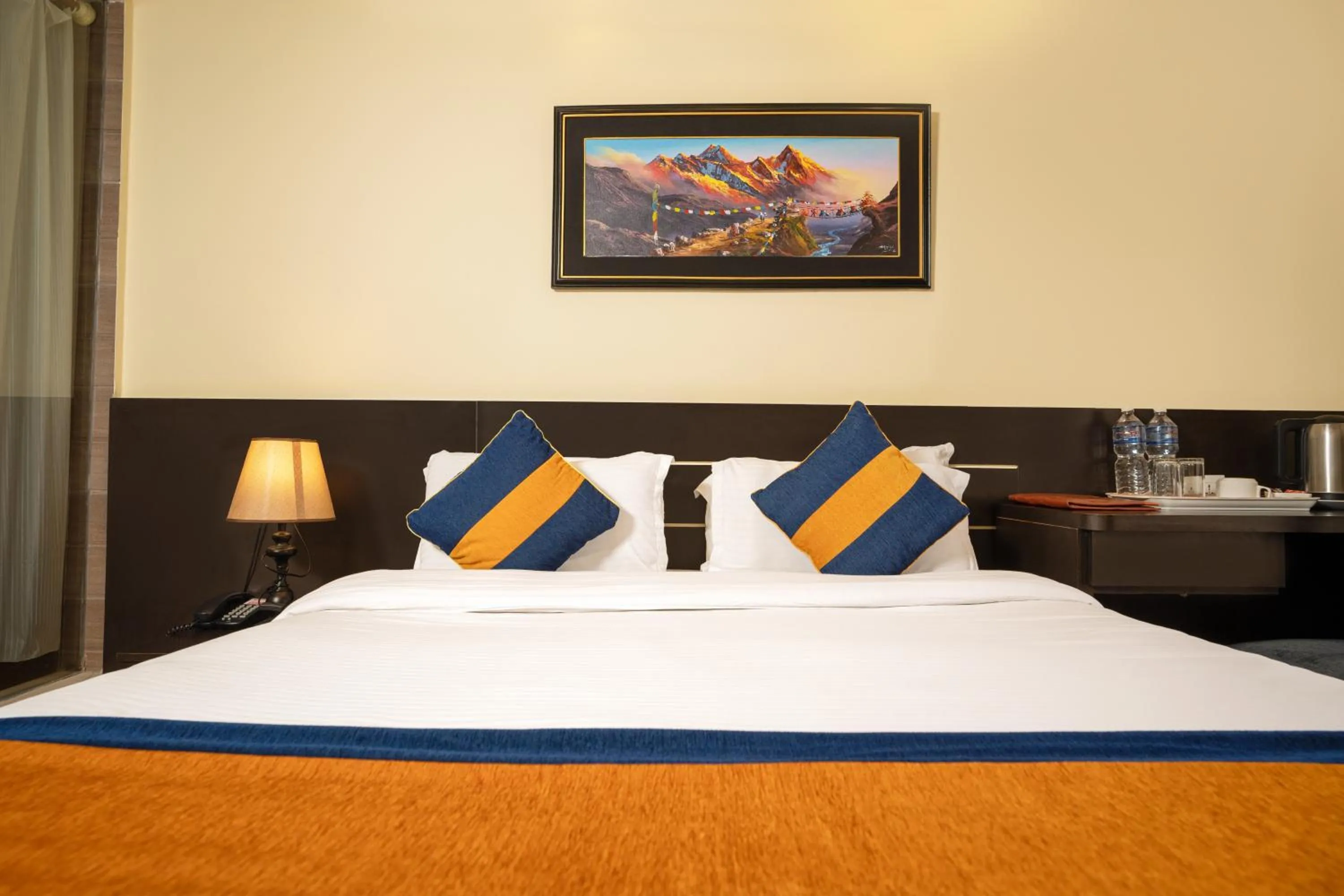 Bed in Devo Boutique Hotel