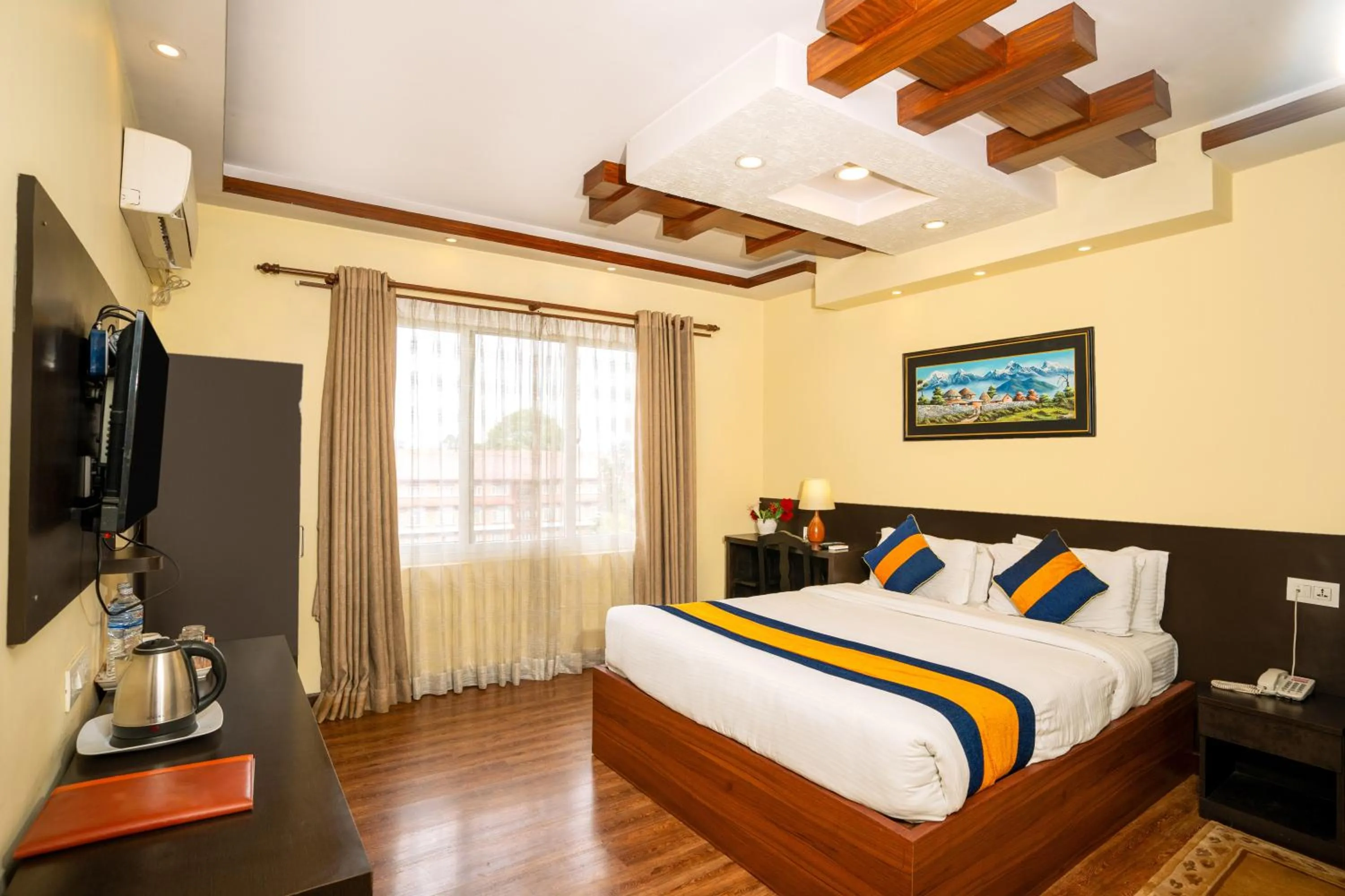 Bed in Devo Boutique Hotel