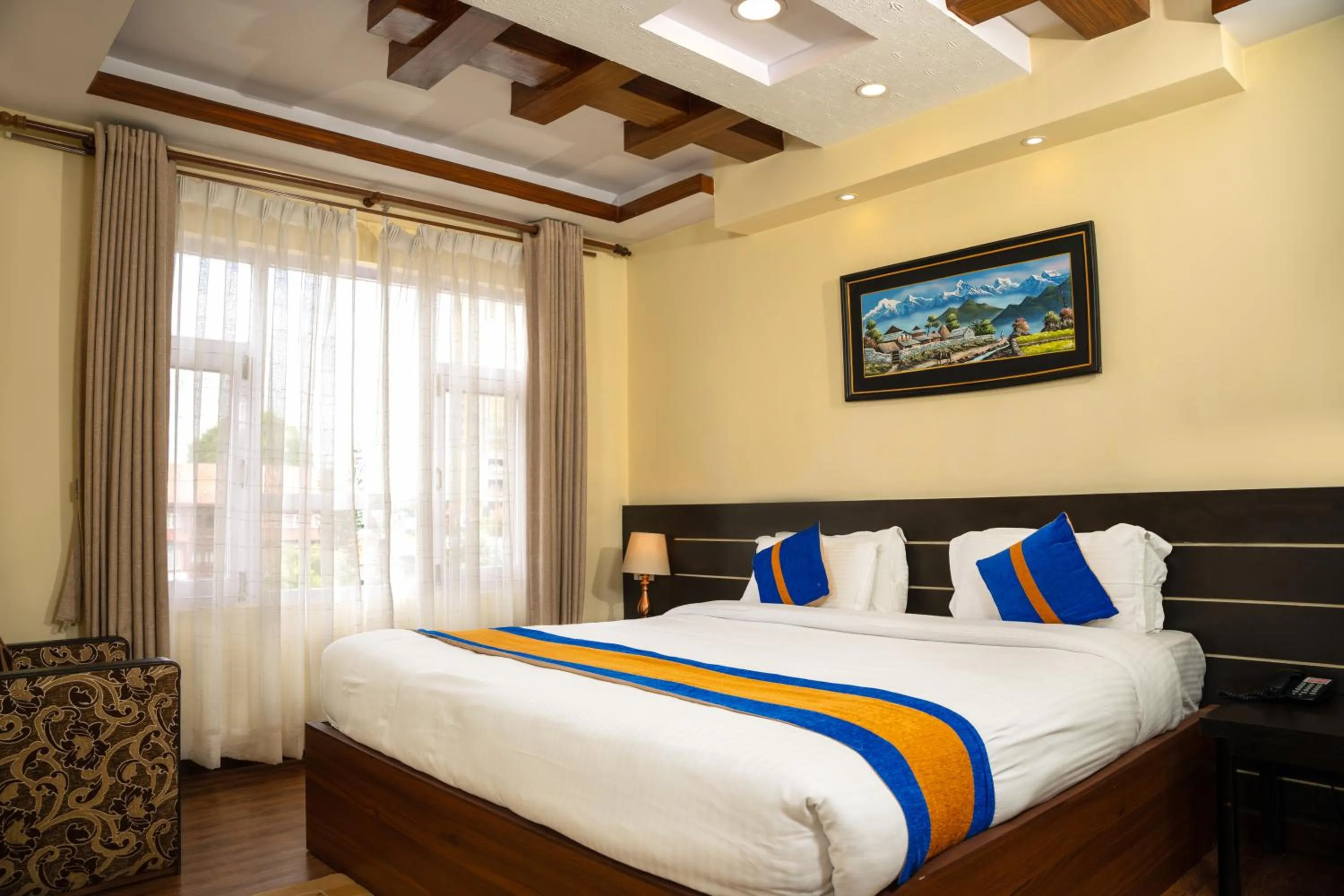 Bed in Devo Boutique Hotel