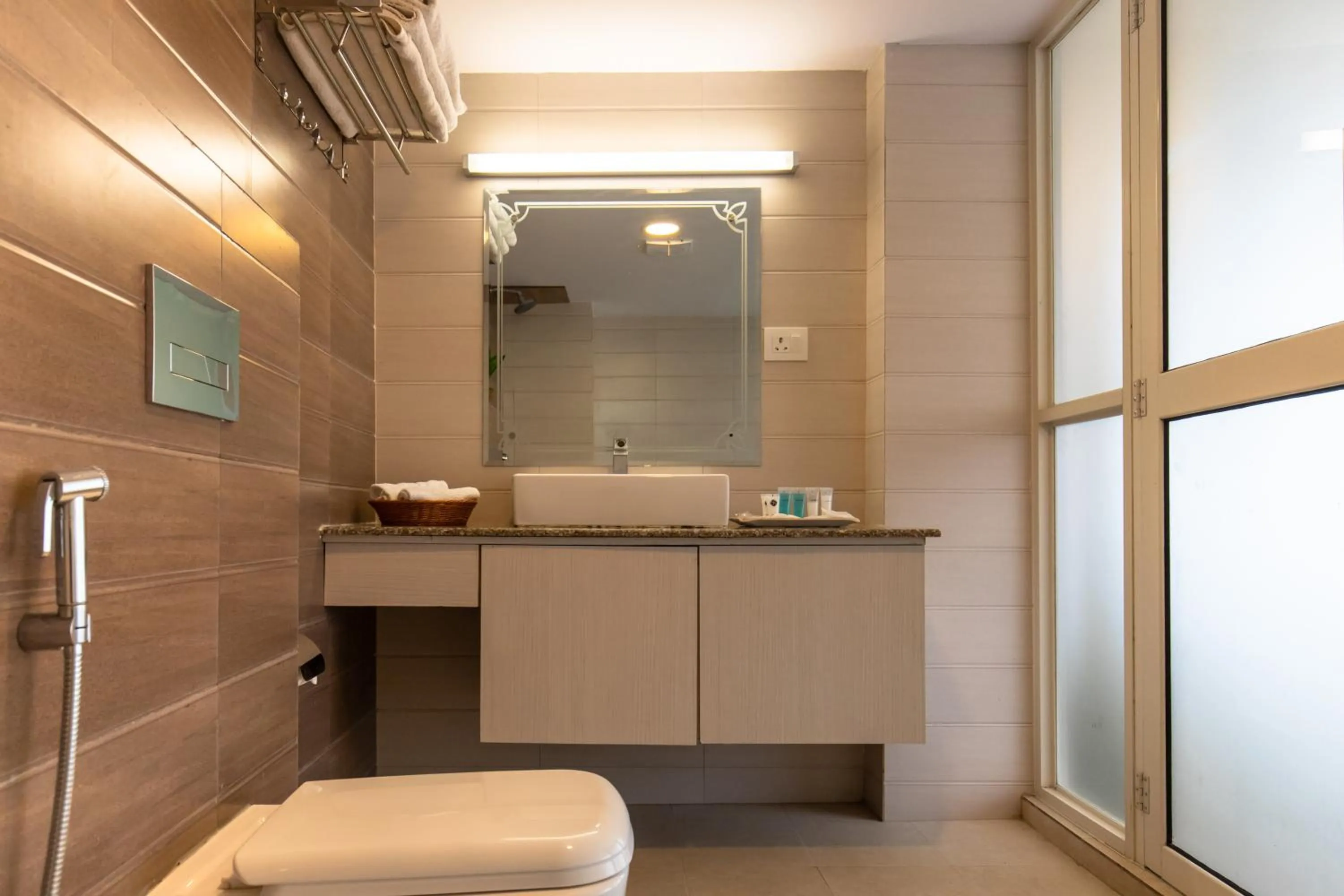 Shower in Devo Boutique Hotel