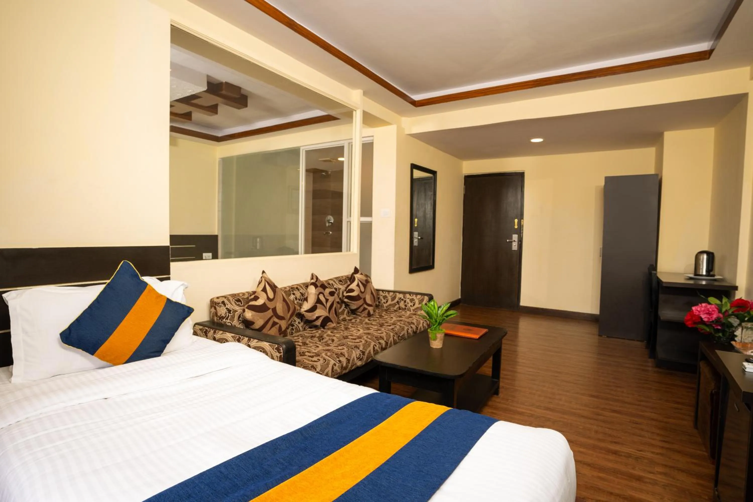 Bed in Devo Boutique Hotel