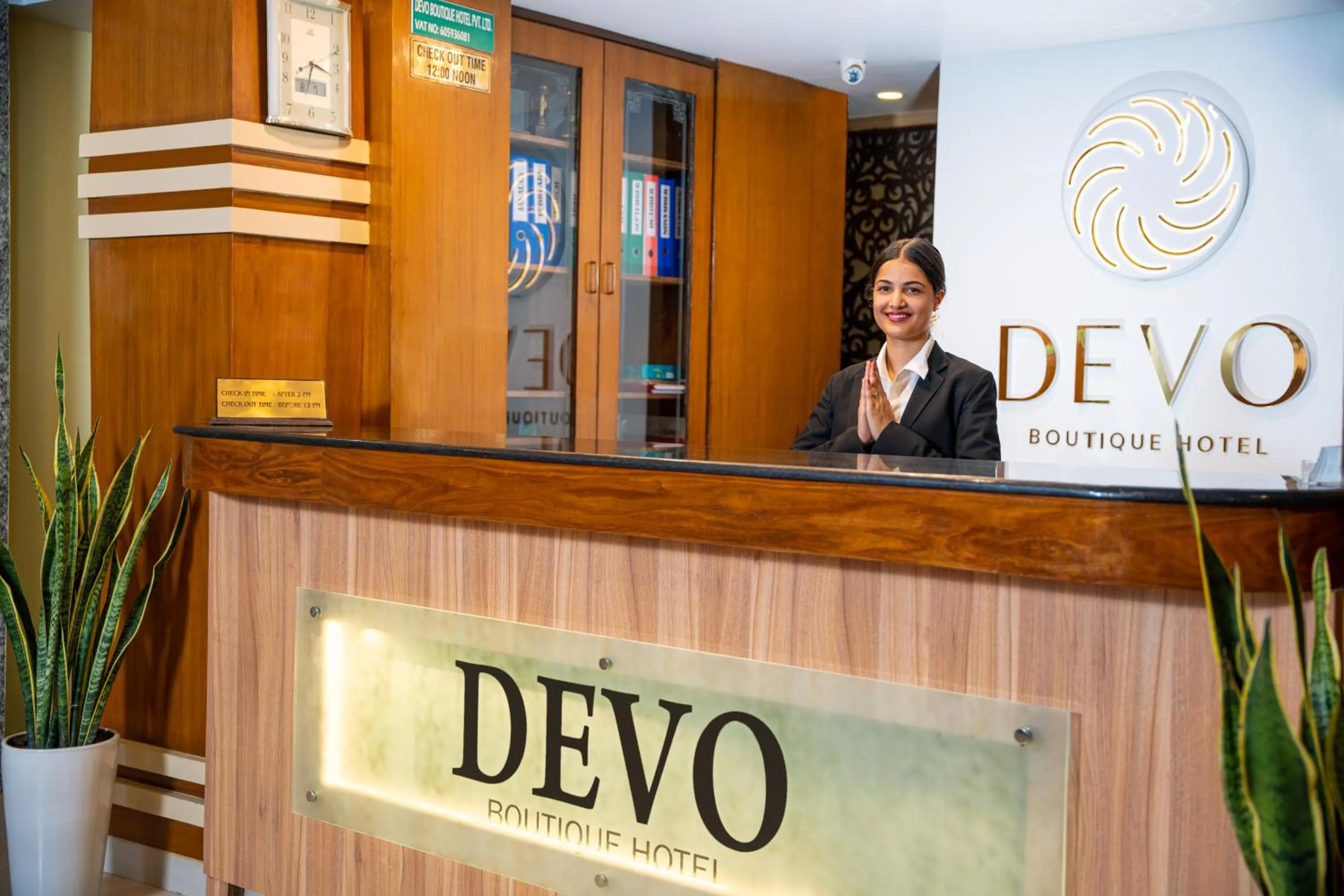 Lobby or reception in Devo Boutique Hotel