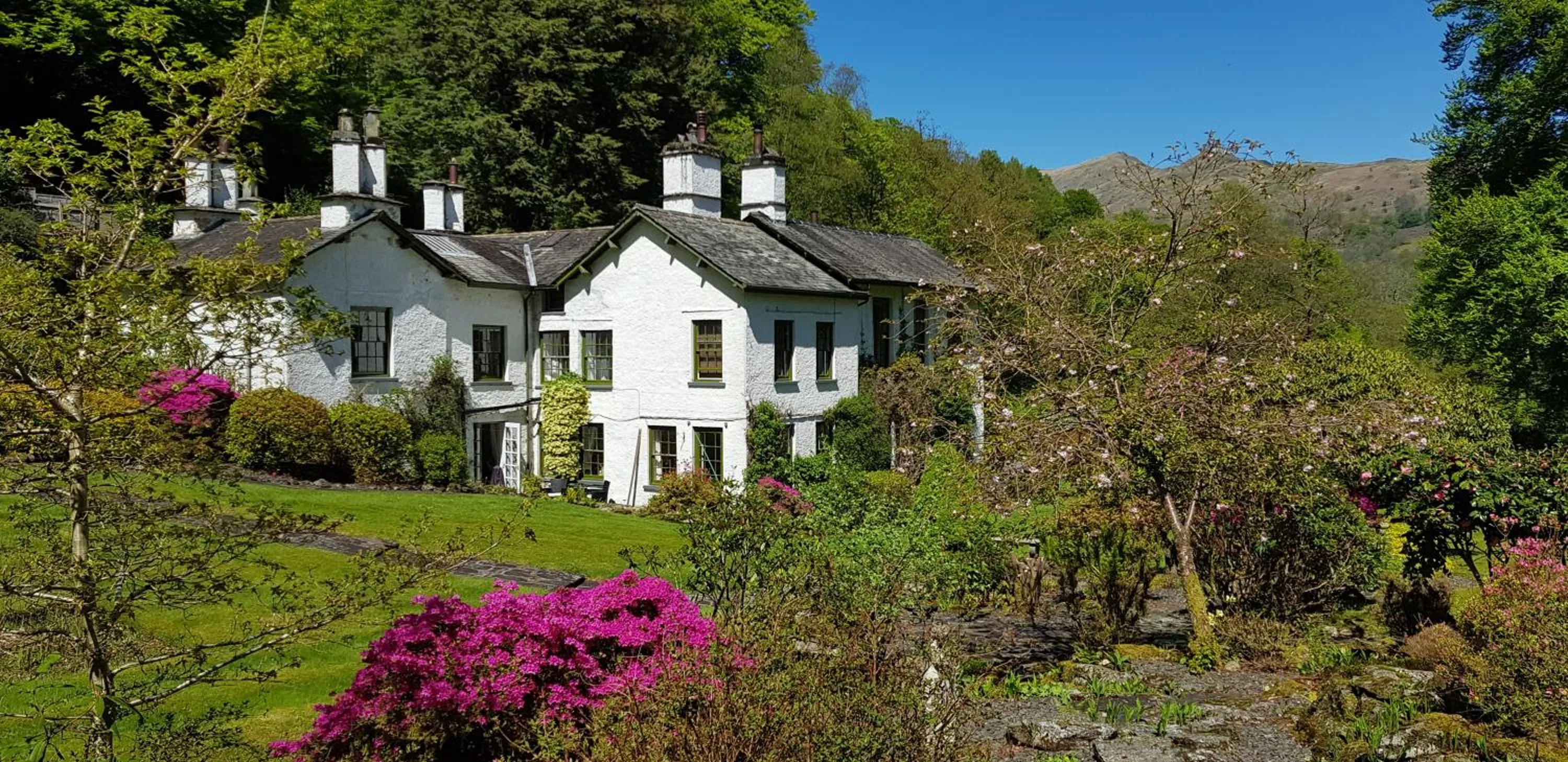 Garden in Foxghyll Country House