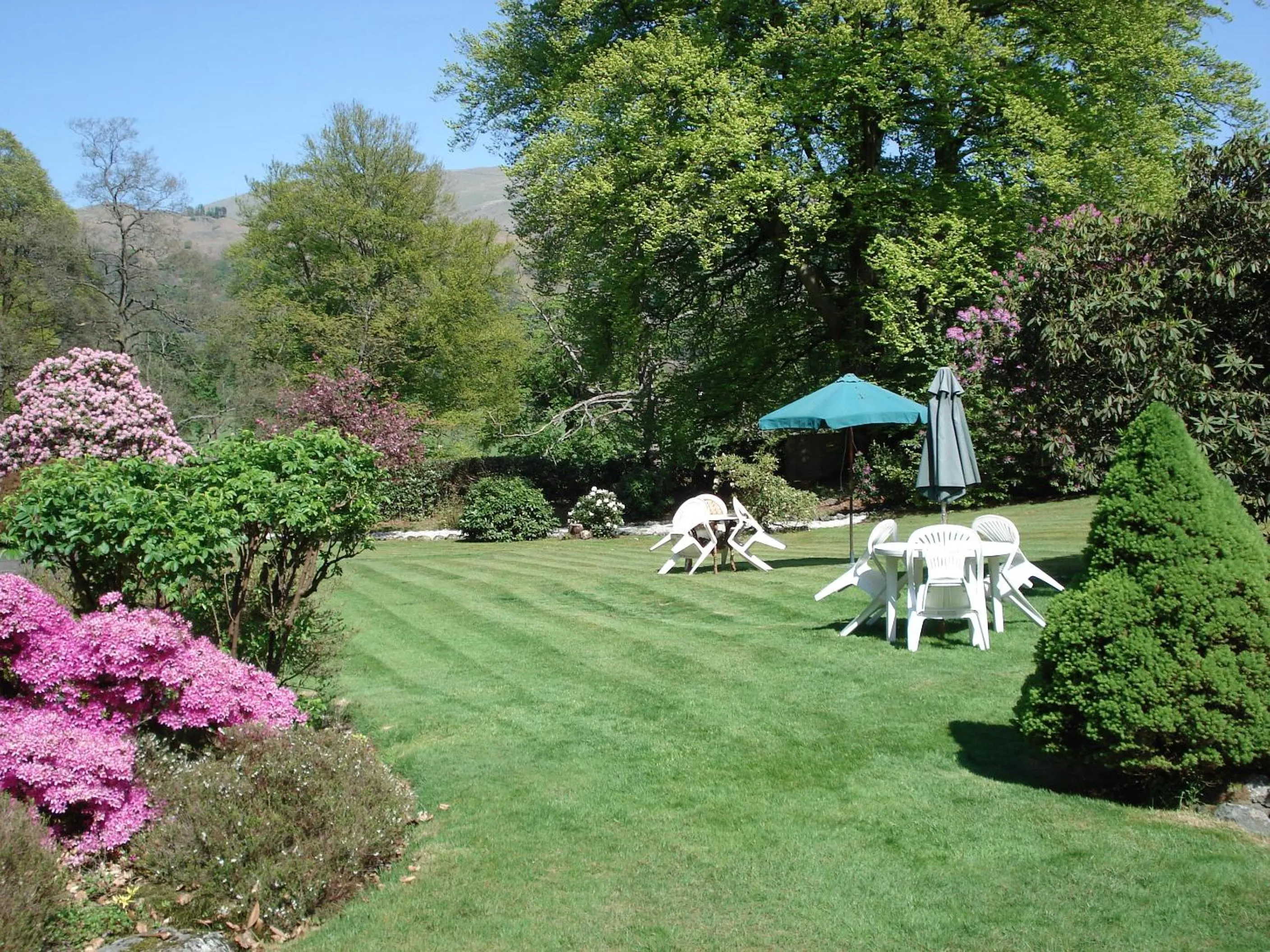 Garden in Foxghyll Country House