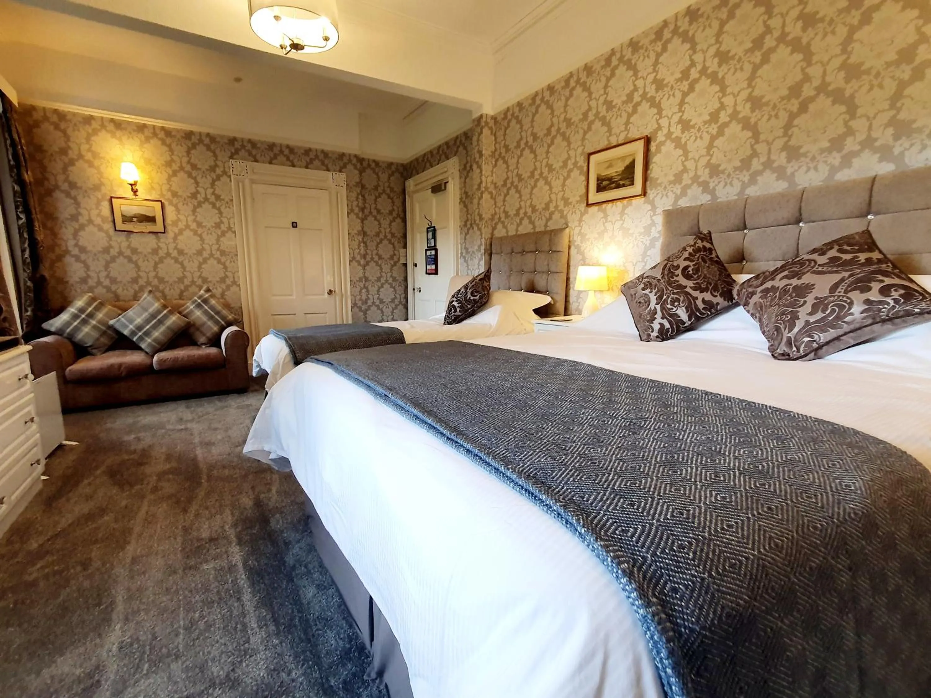 Bedroom, Bed in Foxghyll Country House