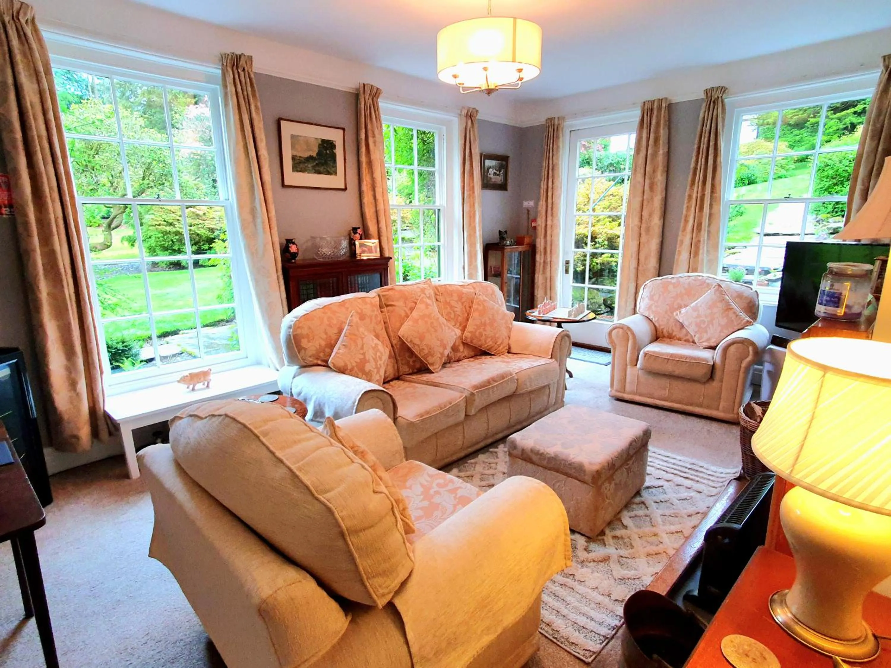 Living room in Foxghyll Country House