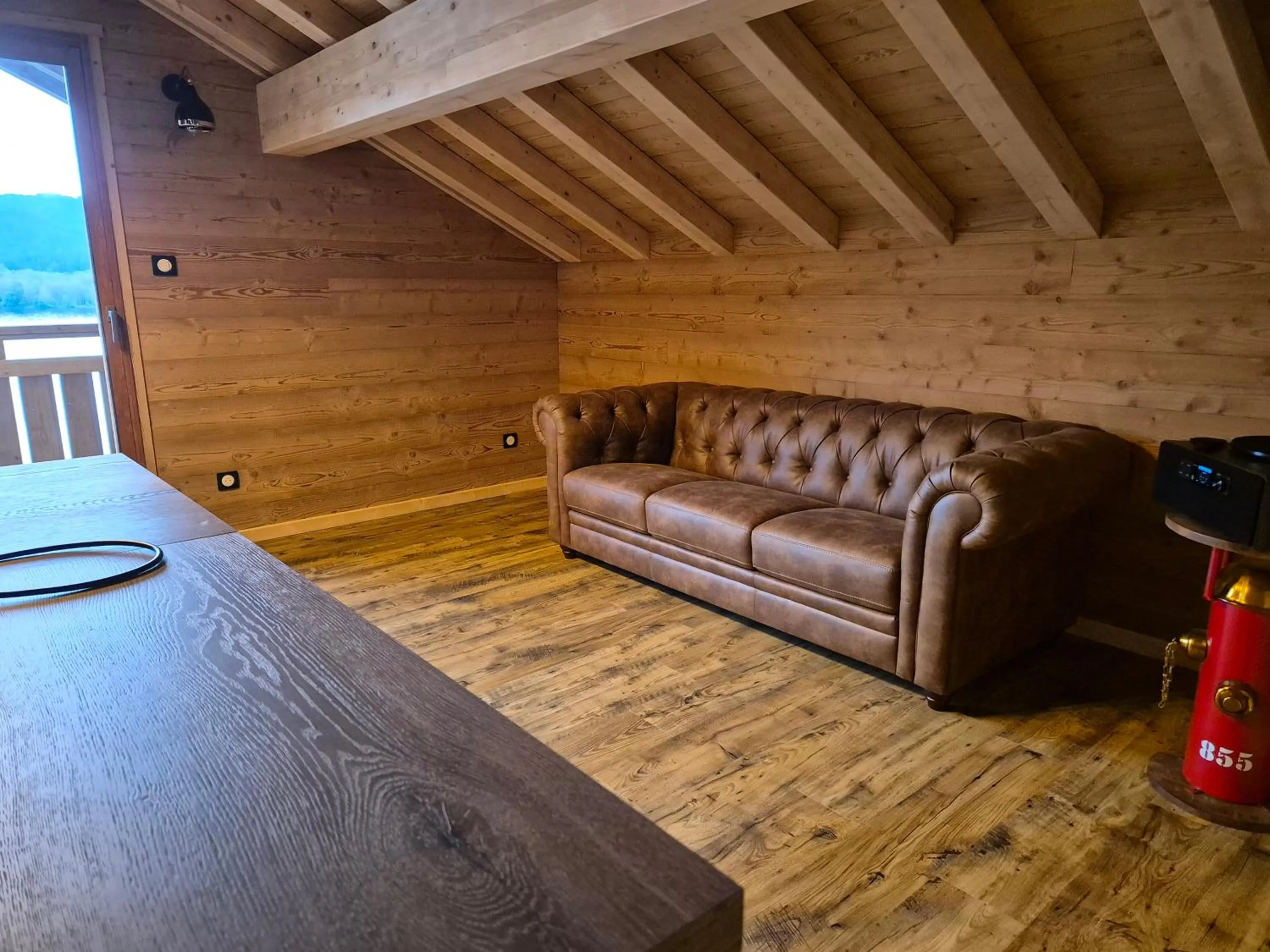 Living room in L'Or du Lac