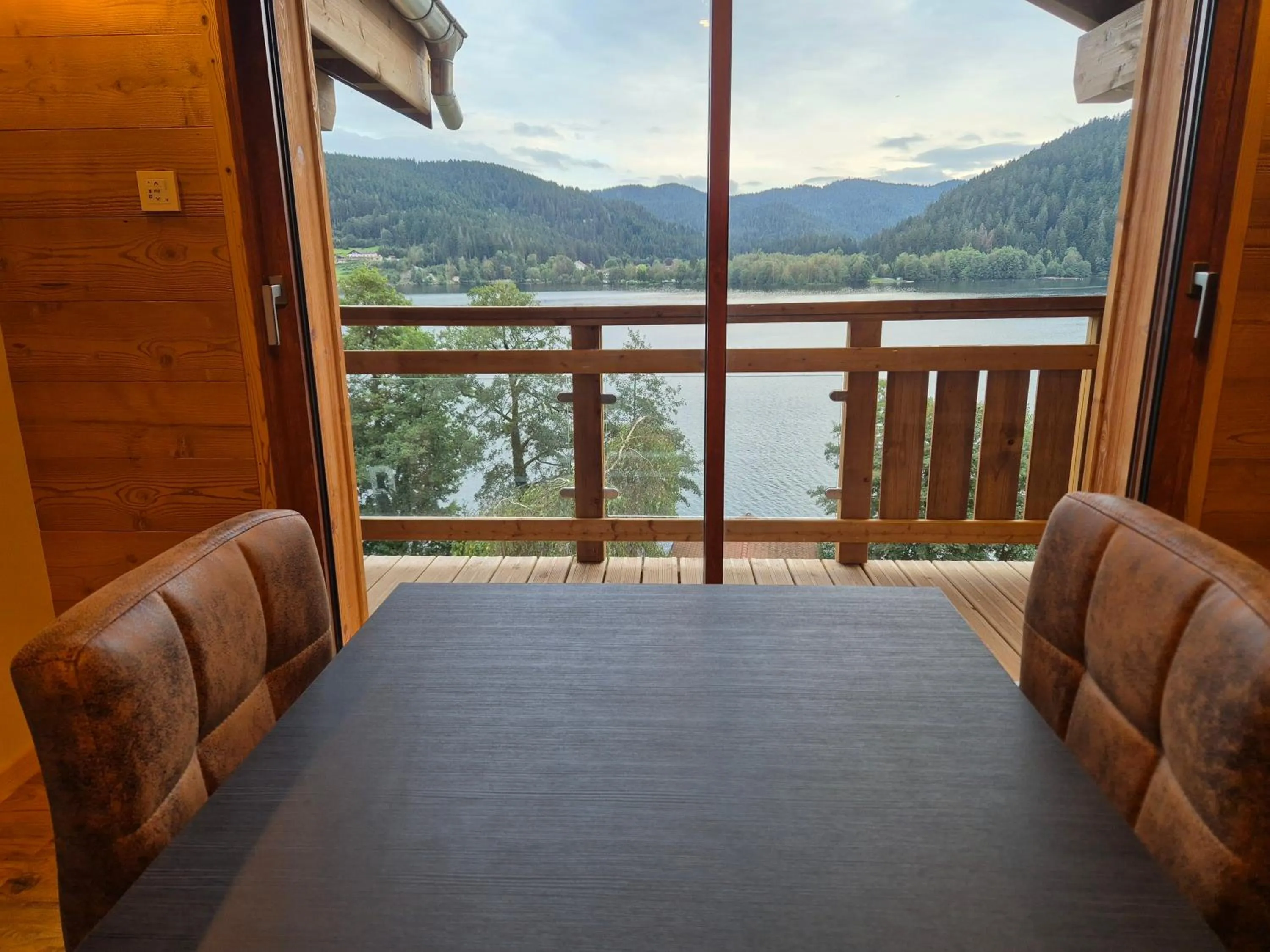 Seating area in L'Or du Lac