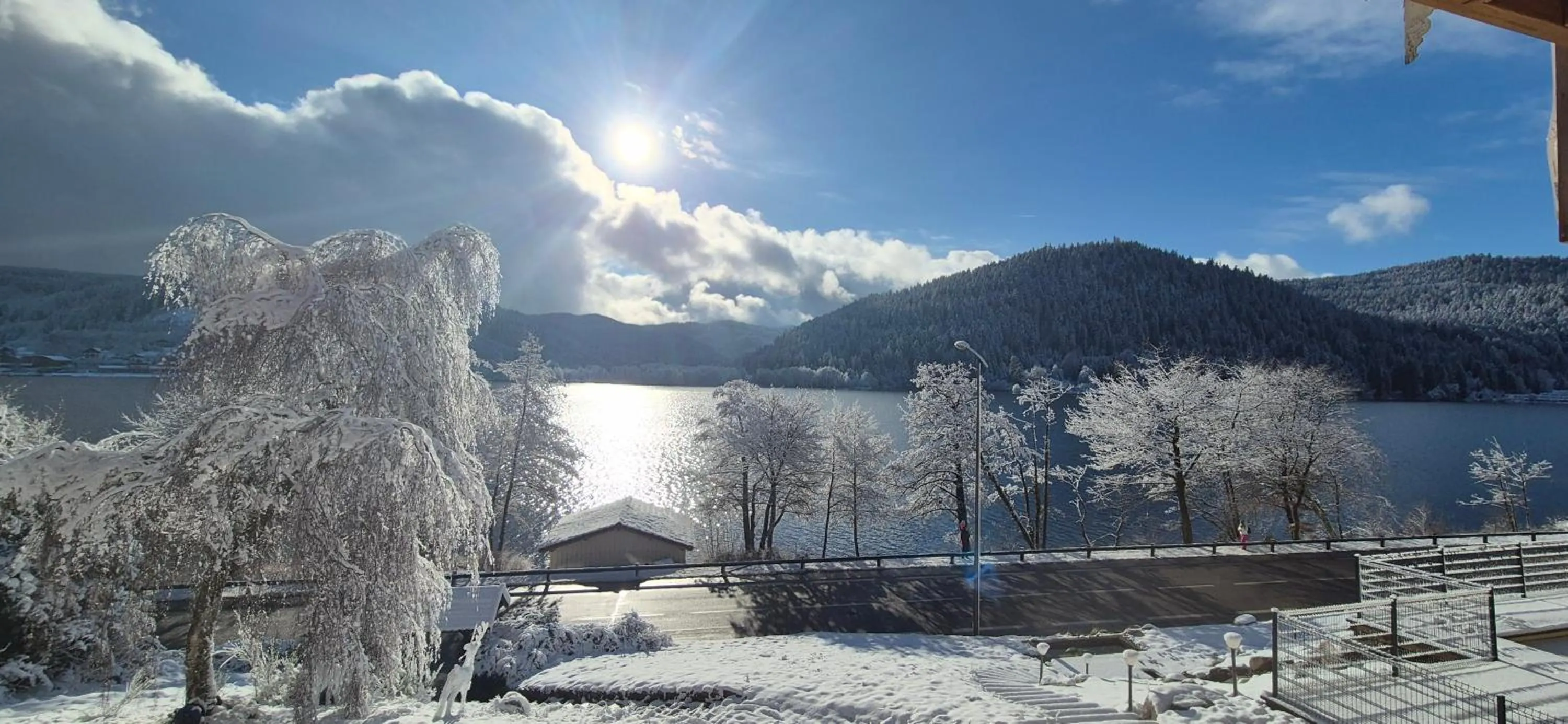 Lake view in L'Or du Lac