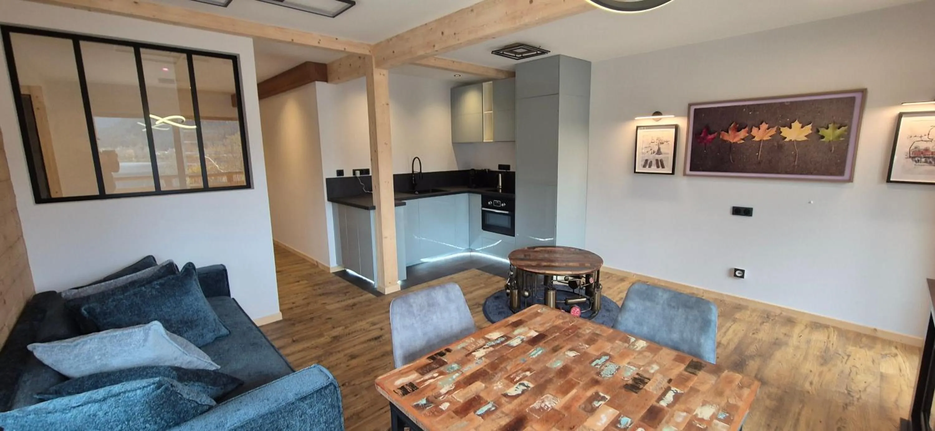 Living room in L'Or du Lac