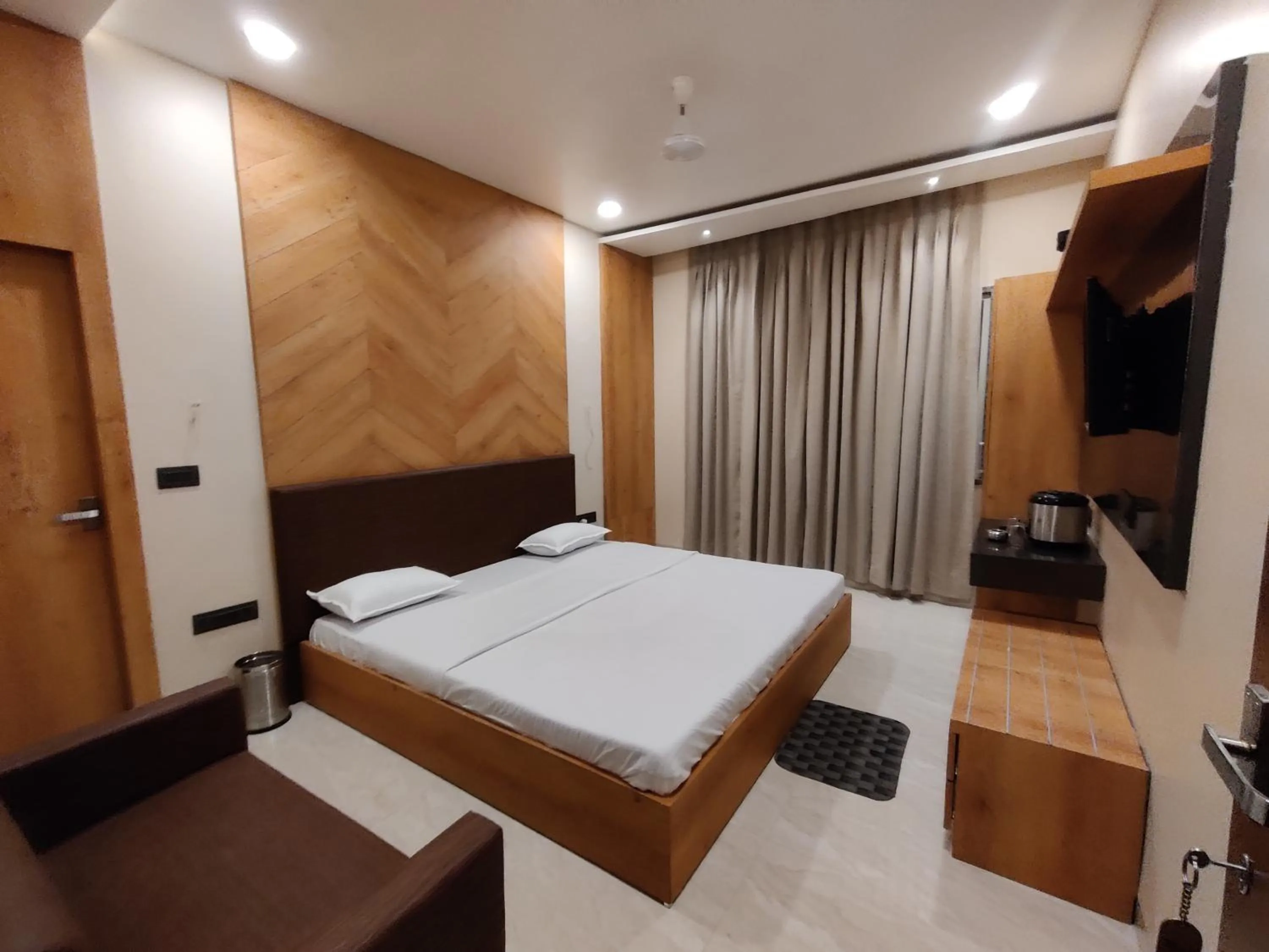 Photo of the whole room, Bed in Hotel utkarsh