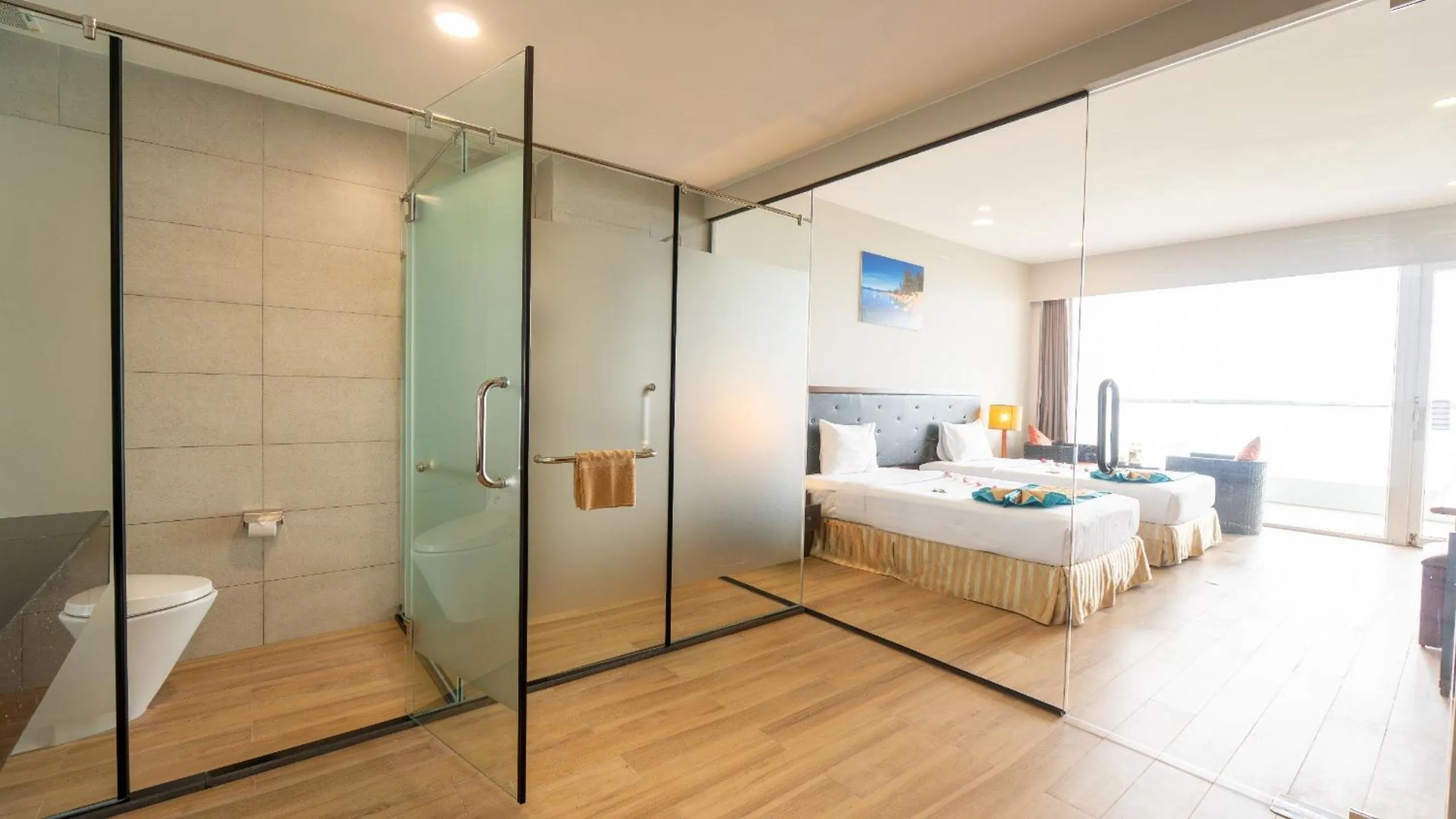 Bedroom, Bed in Sandunes Beach Resort & Spa