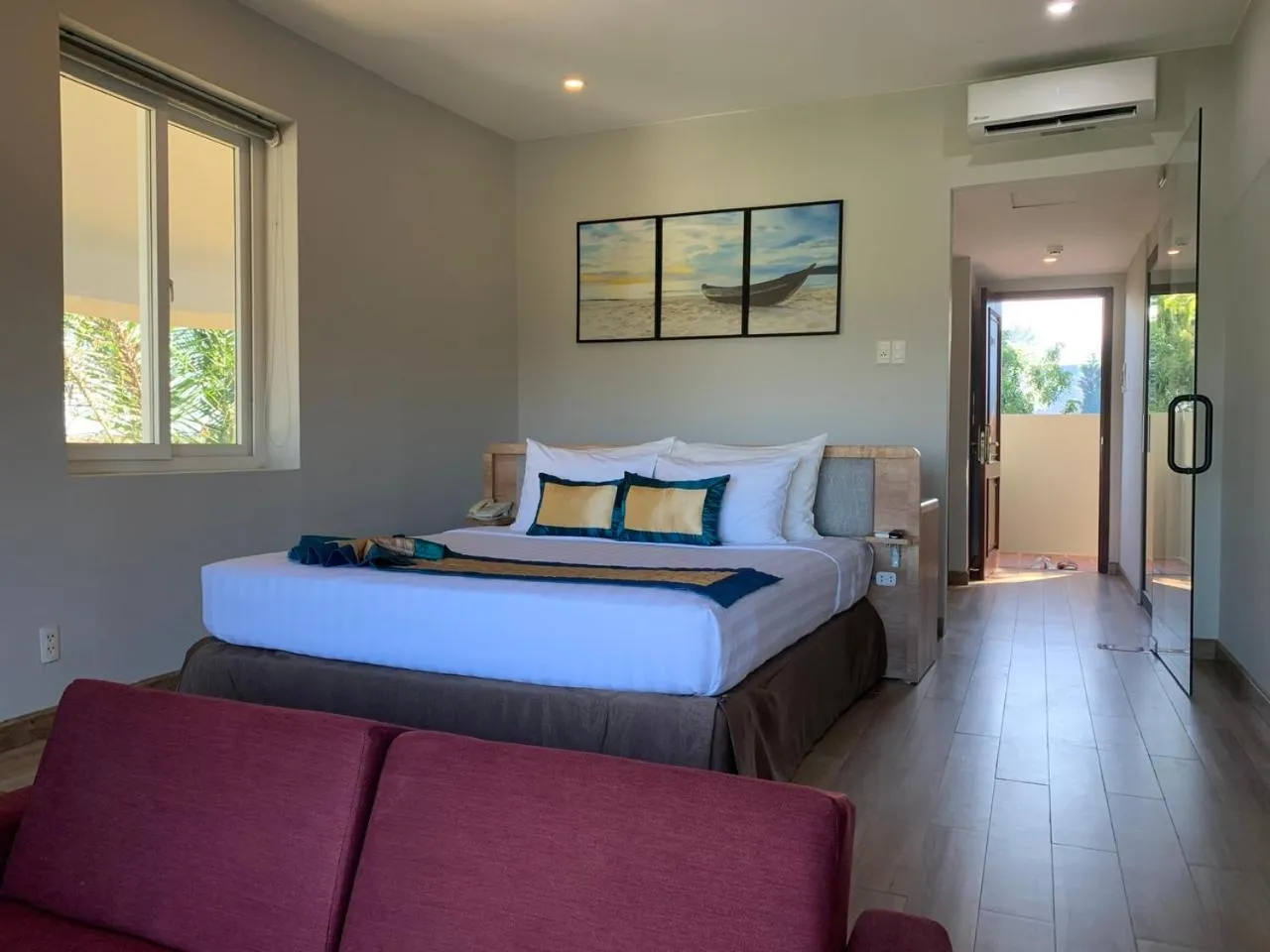 Bedroom, Bed in Sandunes Beach Resort & Spa