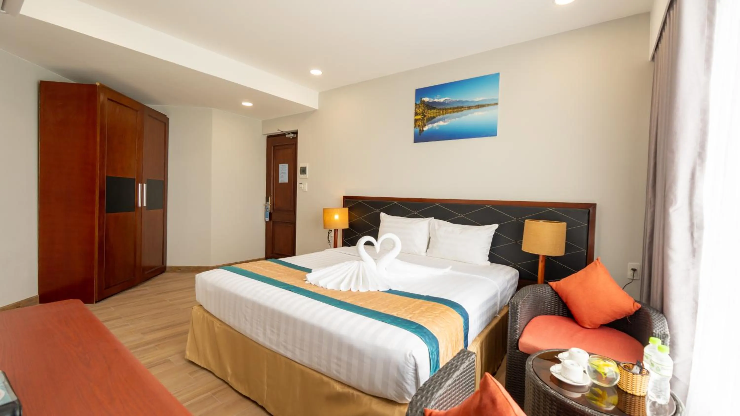 Bedroom, Bed in Sandunes Beach Resort & Spa