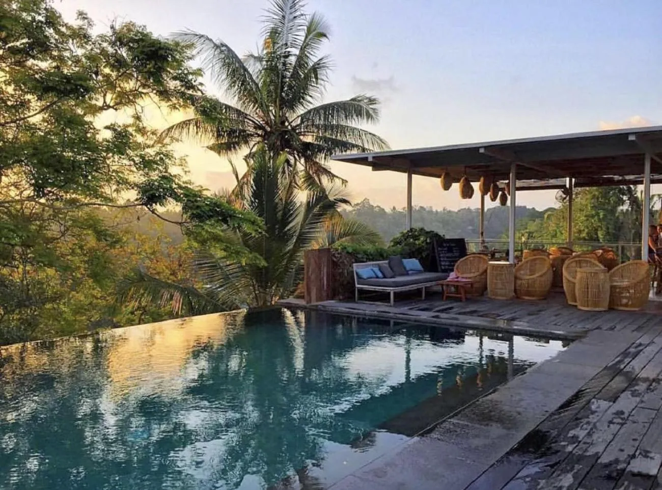 Lounge or bar in Bisma Eight Ubud