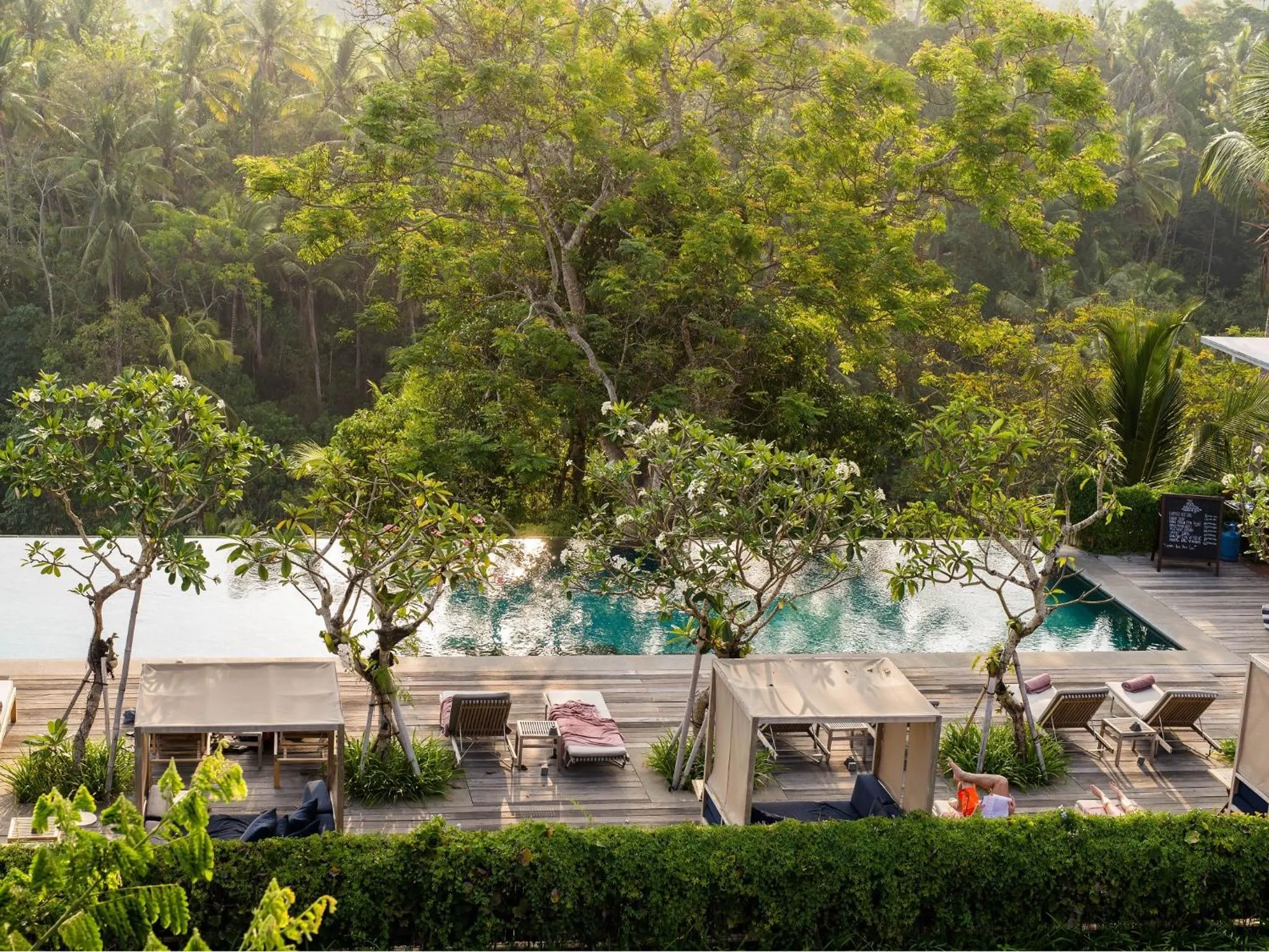 Swimming pool in Bisma Eight Ubud