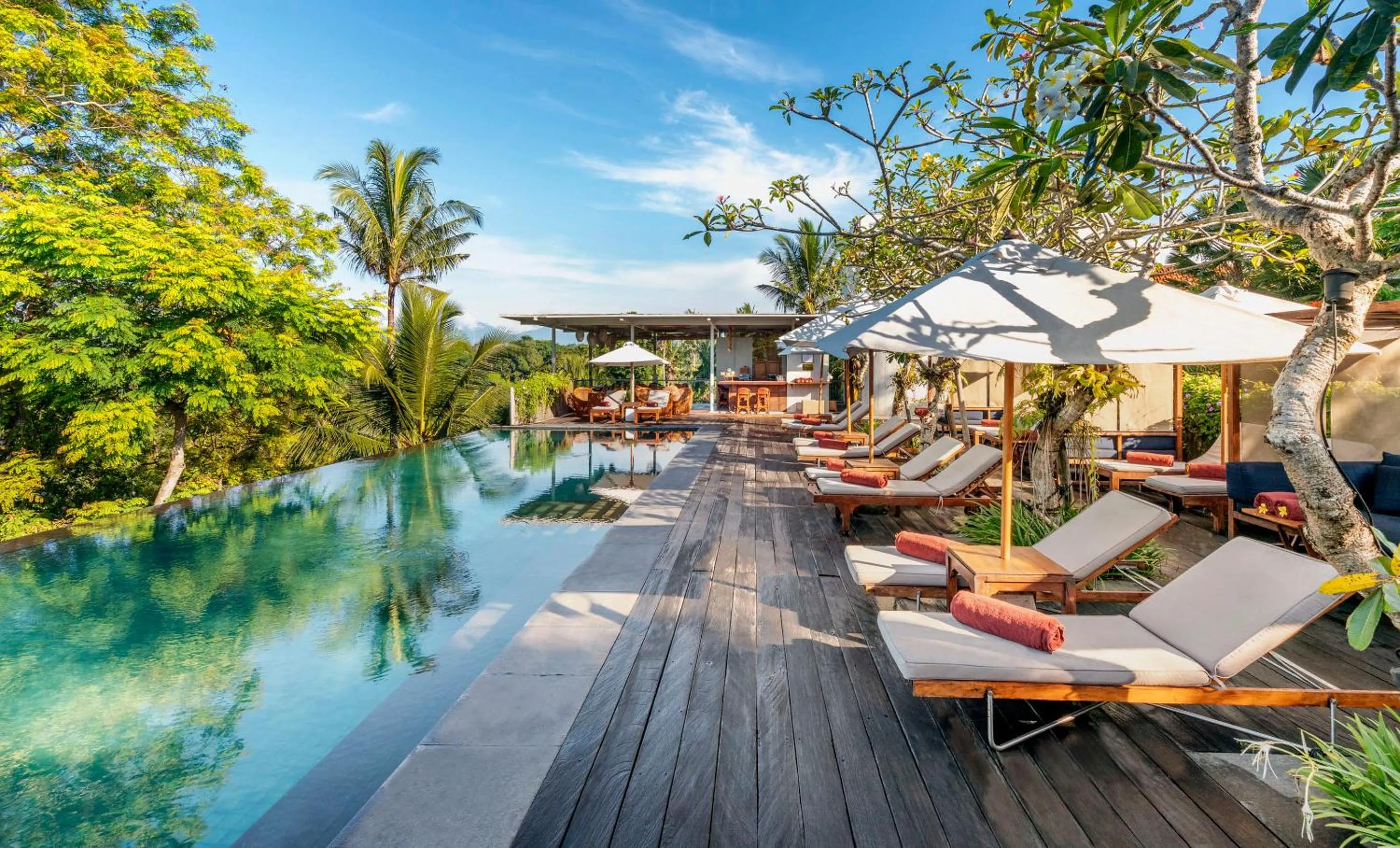 Swimming pool in Bisma Eight Ubud