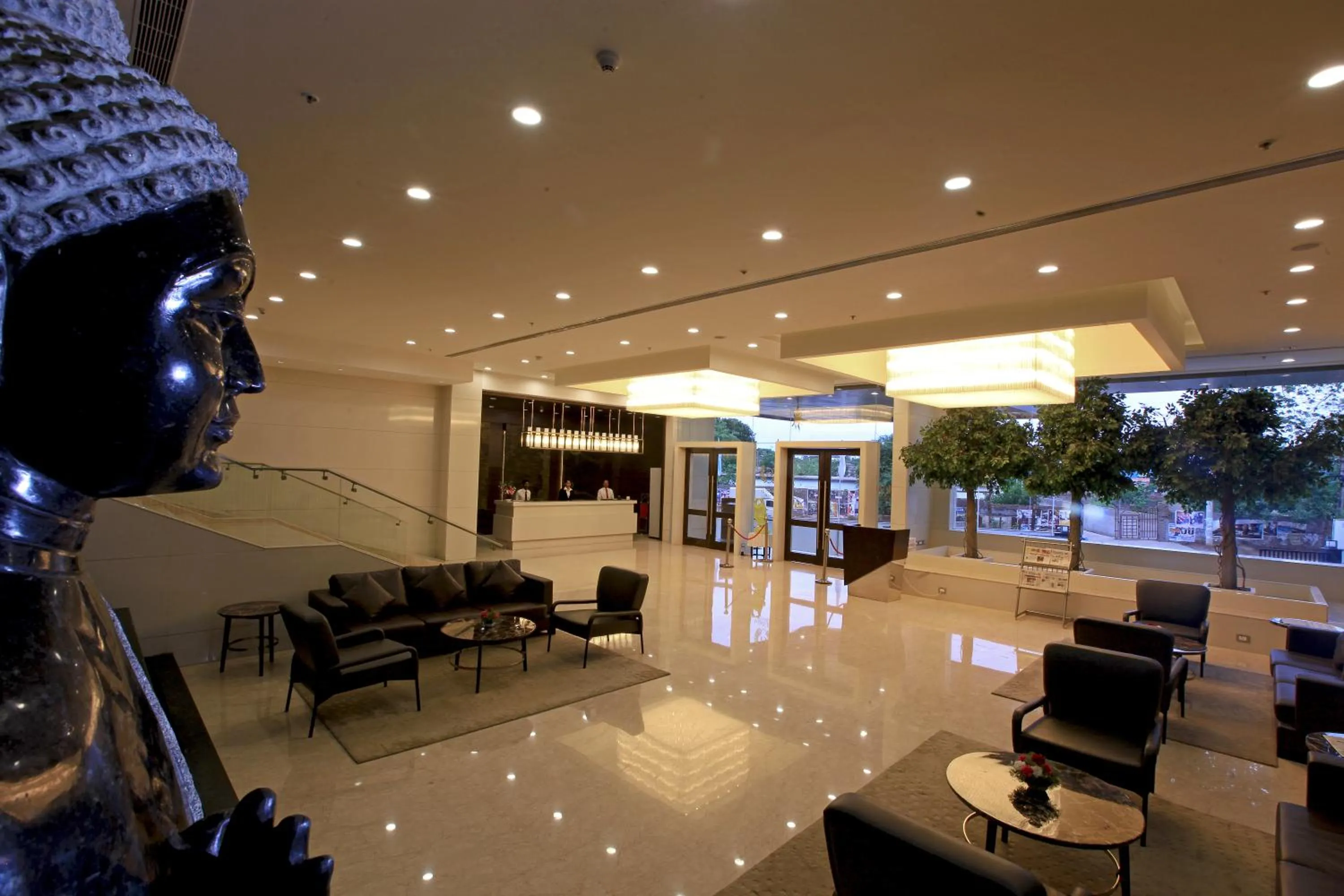 Lobby or reception in Goutham Grand Hotel