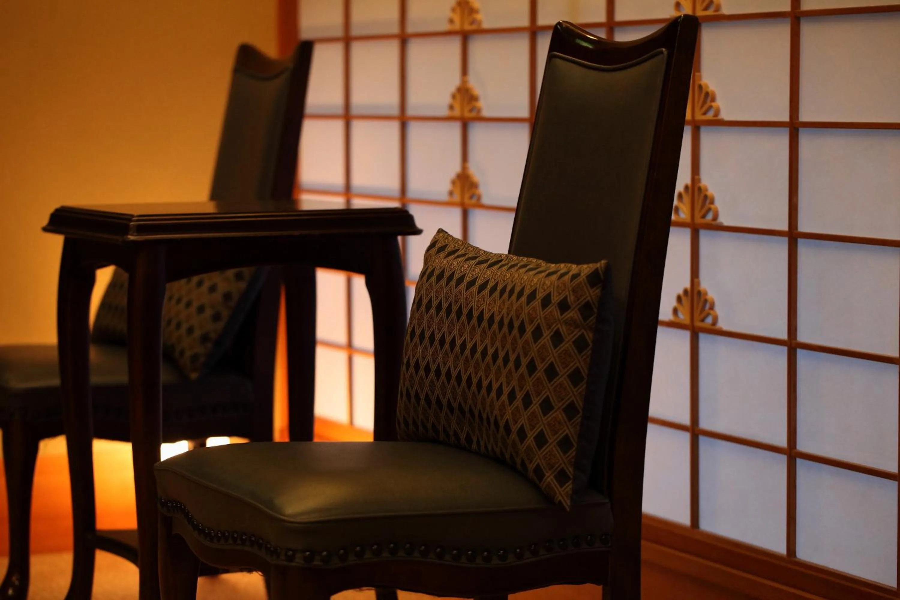 Decorative detail in Kyo Yunohana Resort Suisen