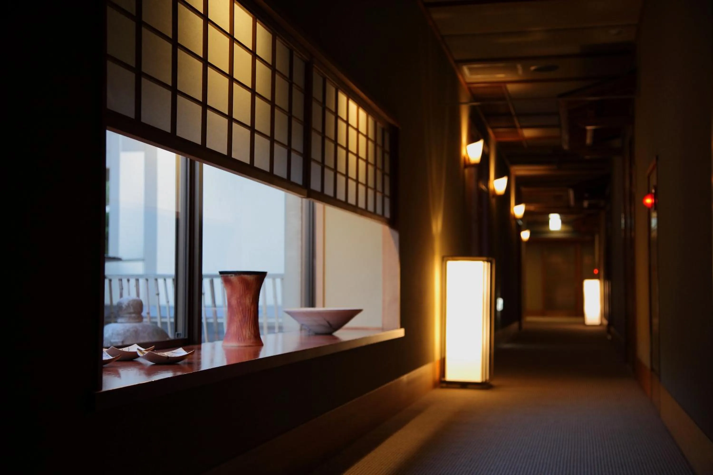 Decorative detail in Kyo Yunohana Resort Suisen