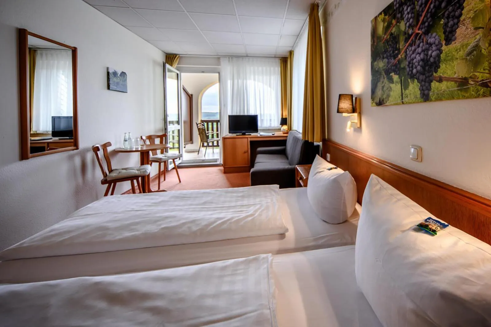Photo of the whole room, Bed in Hotel Rebschule