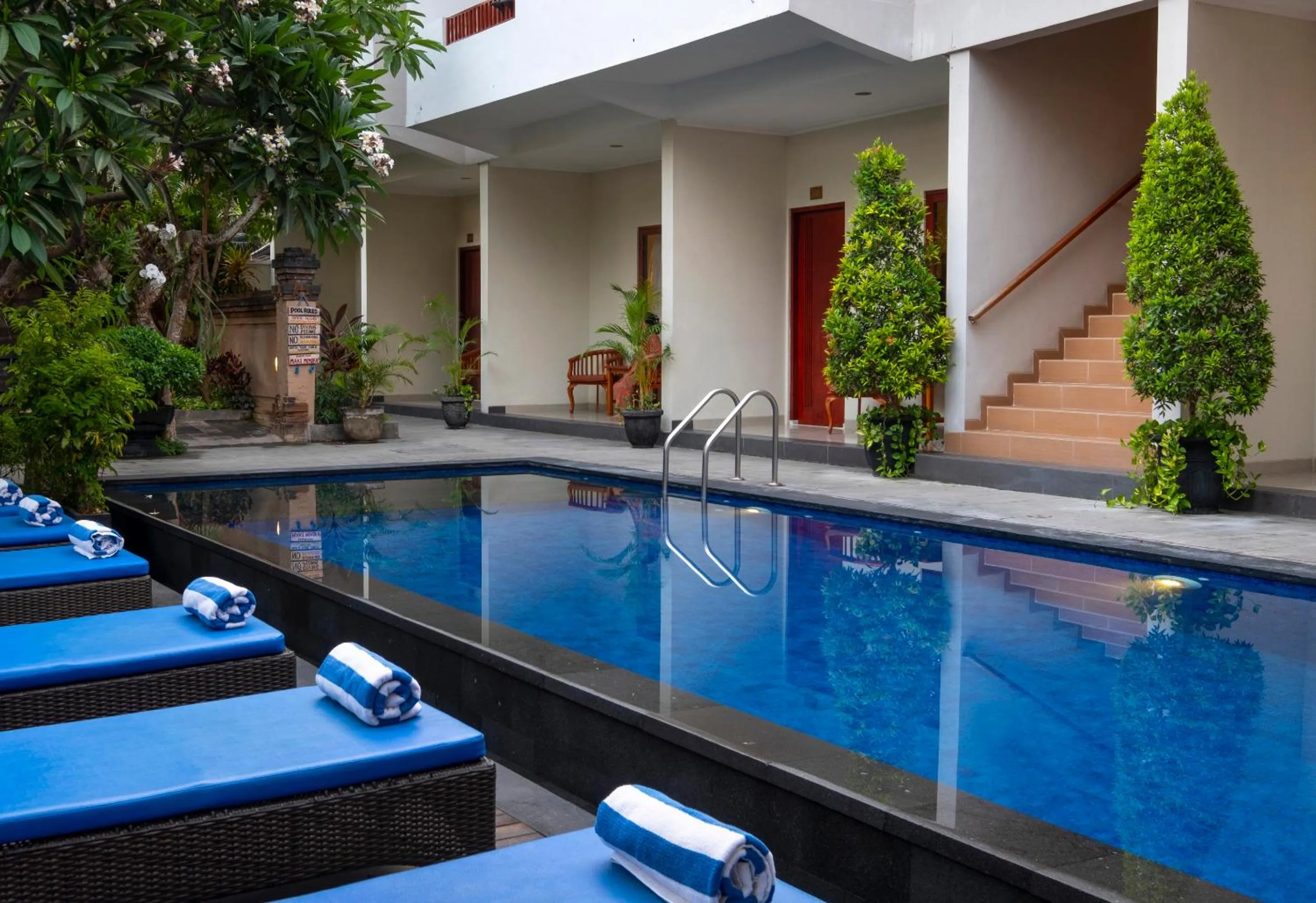 Pool view in Nesa Sanur Bali
